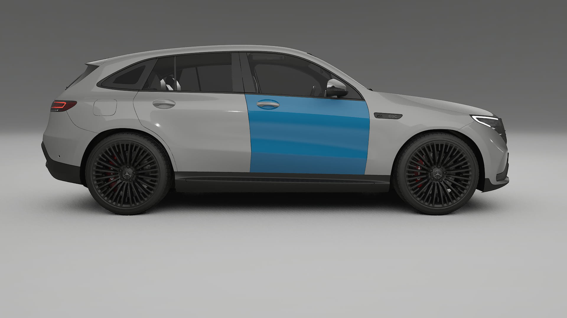 Mercedes EQC AMG Lackschutzfolie | CrystalGuard Transparente PPF Komplett-Vorgeschnittener Kit