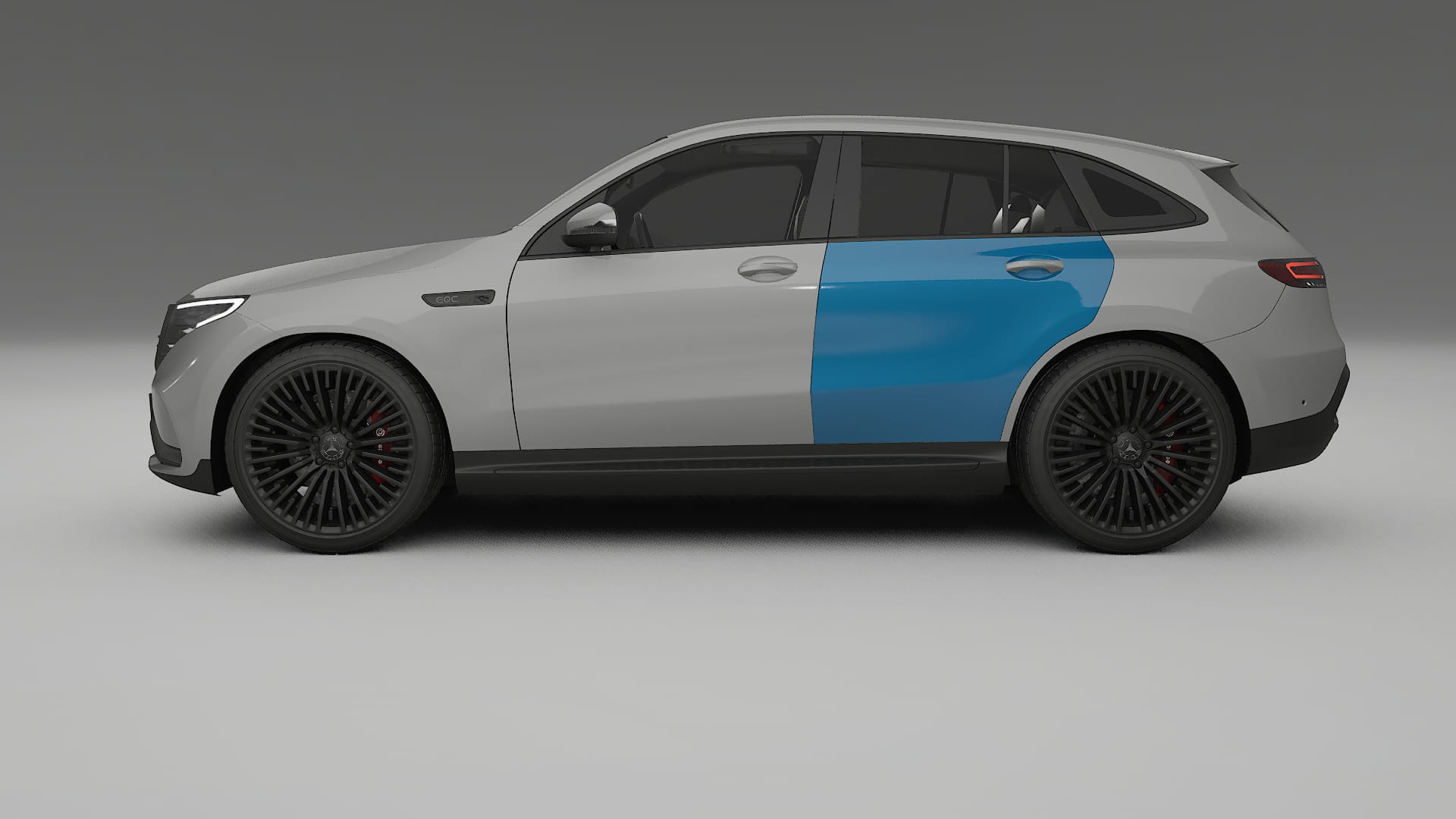 Mercedes EQC AMG Lackschutzfolie | CrystalGuard Transparente PPF Komplett-Vorgeschnittener Kit