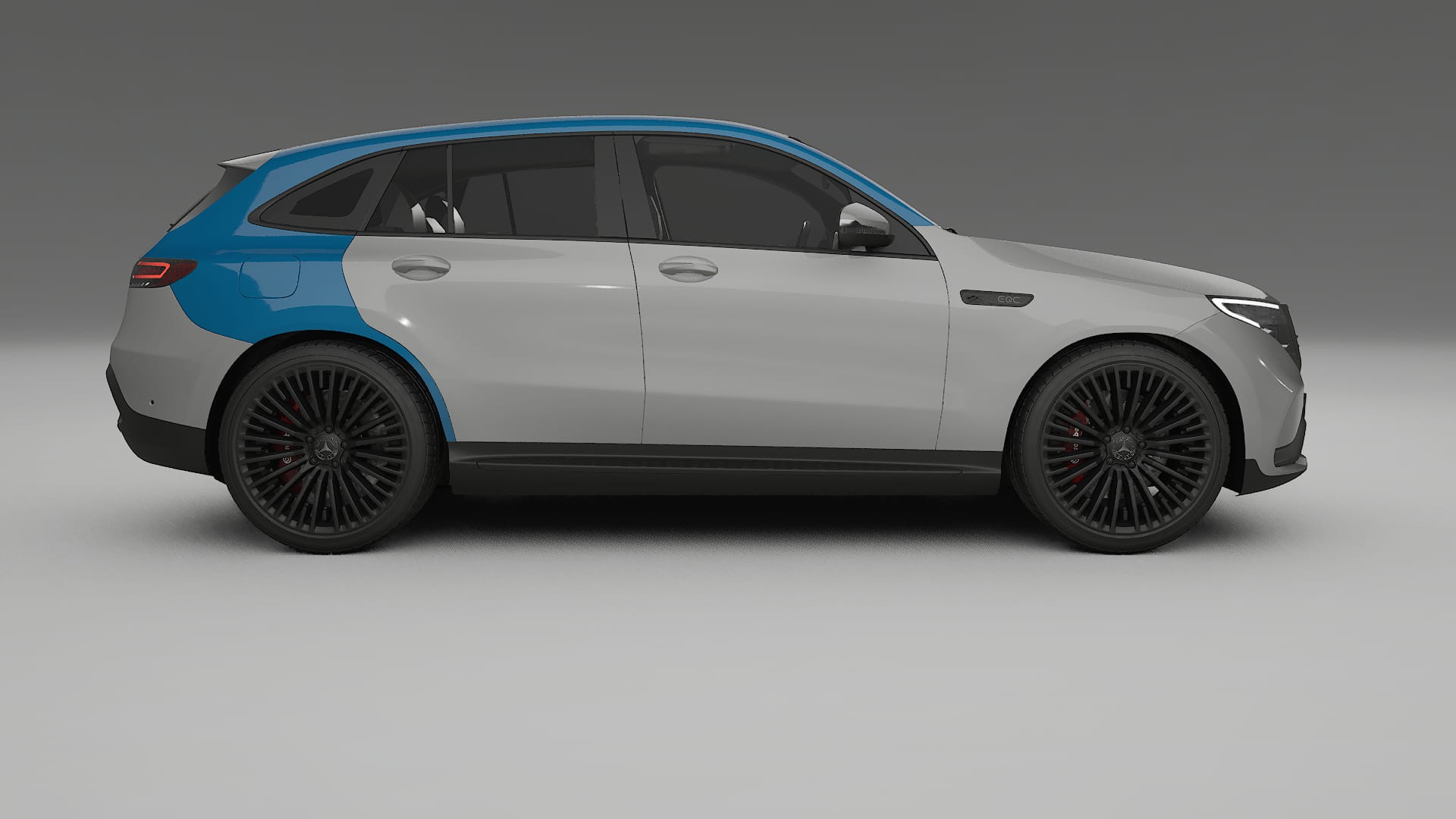 Mercedes EQC AMG Lackschutzfolie | CrystalGuard Transparente PPF Komplett-Vorgeschnittener Kit