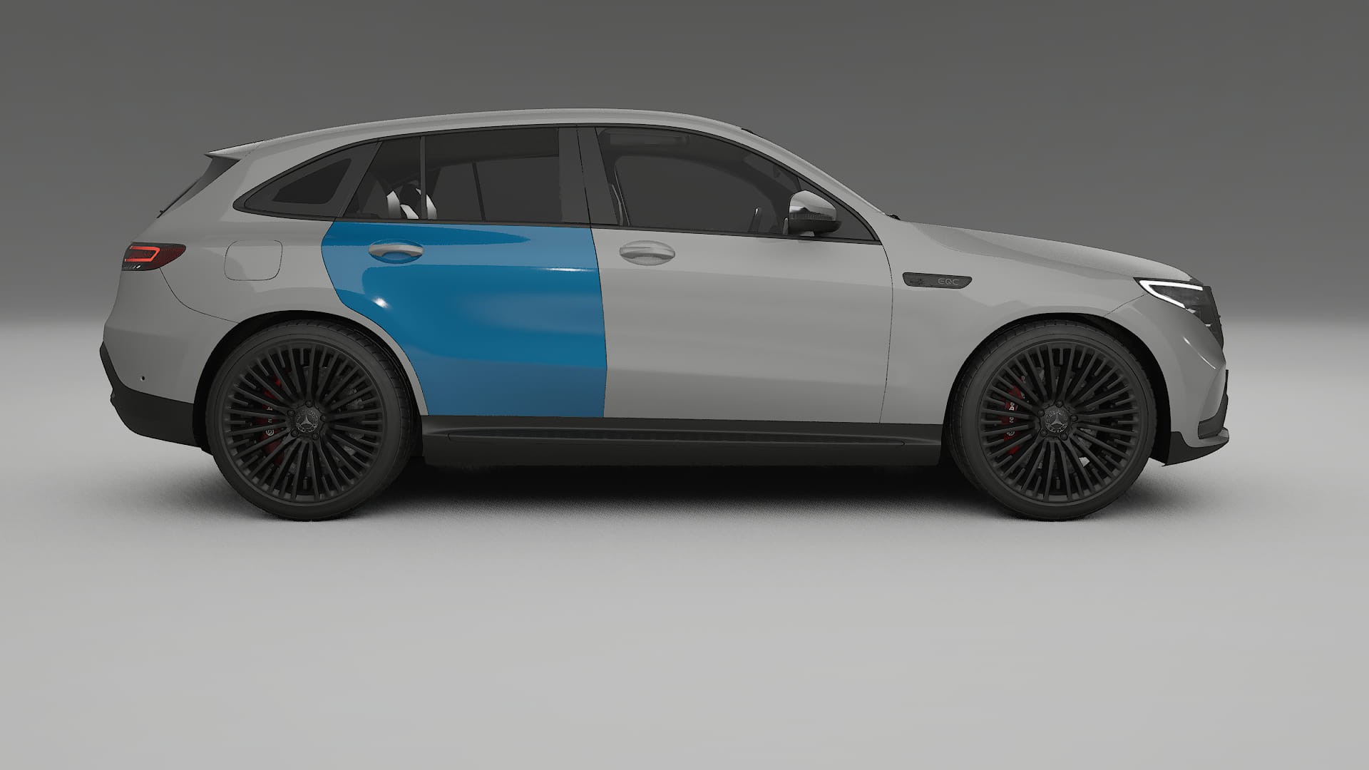 Mercedes EQC AMG Lackschutzfolie | CrystalGuard Transparente PPF Komplett-Vorgeschnittener Kit