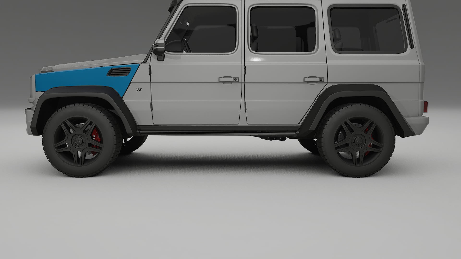 Mercedes G-class 4x4 W463 Lackschutzfolie | CrystalGuard Transparente PPF Komplett-Vorgeschnittener Kit