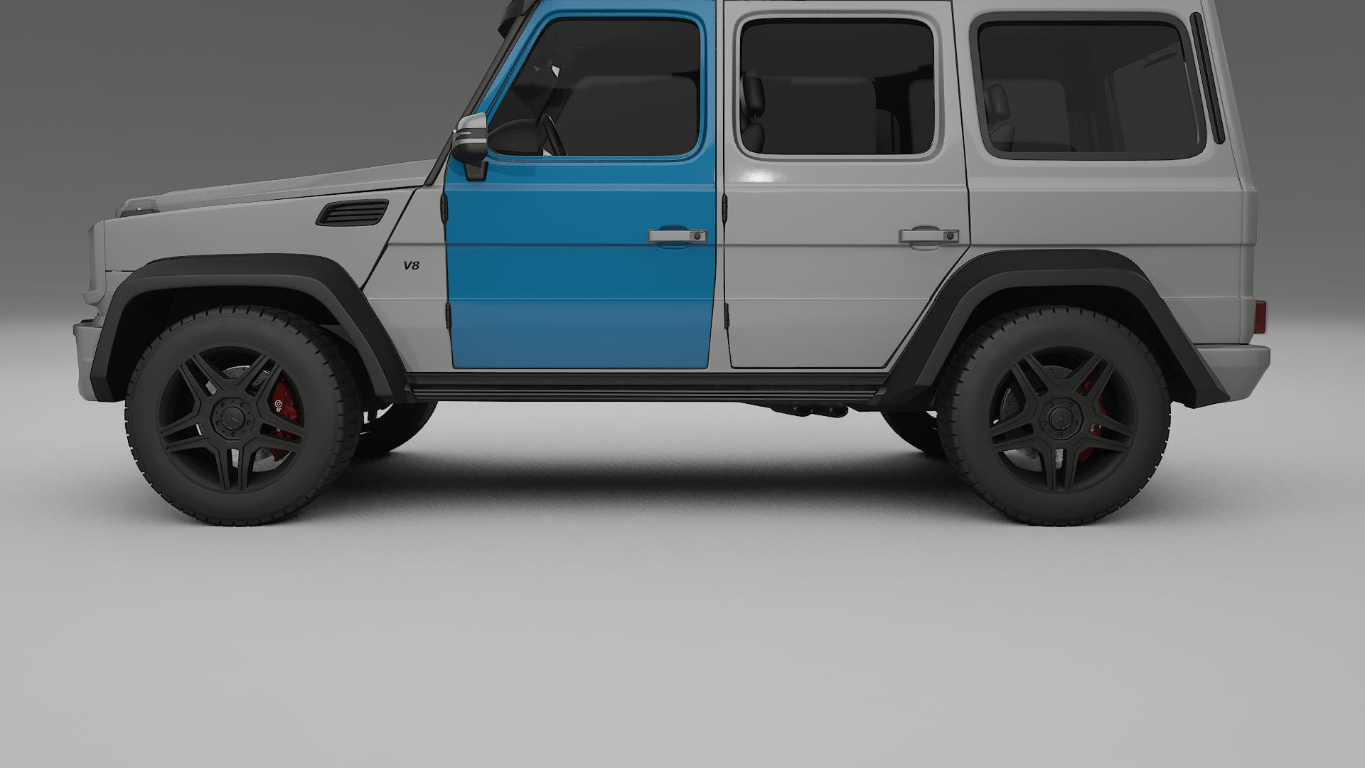 Mercedes G-class 4x4 W463 Paint Protection Film | CrystalGuard Transparent PPF Full Pre-Cut Kit