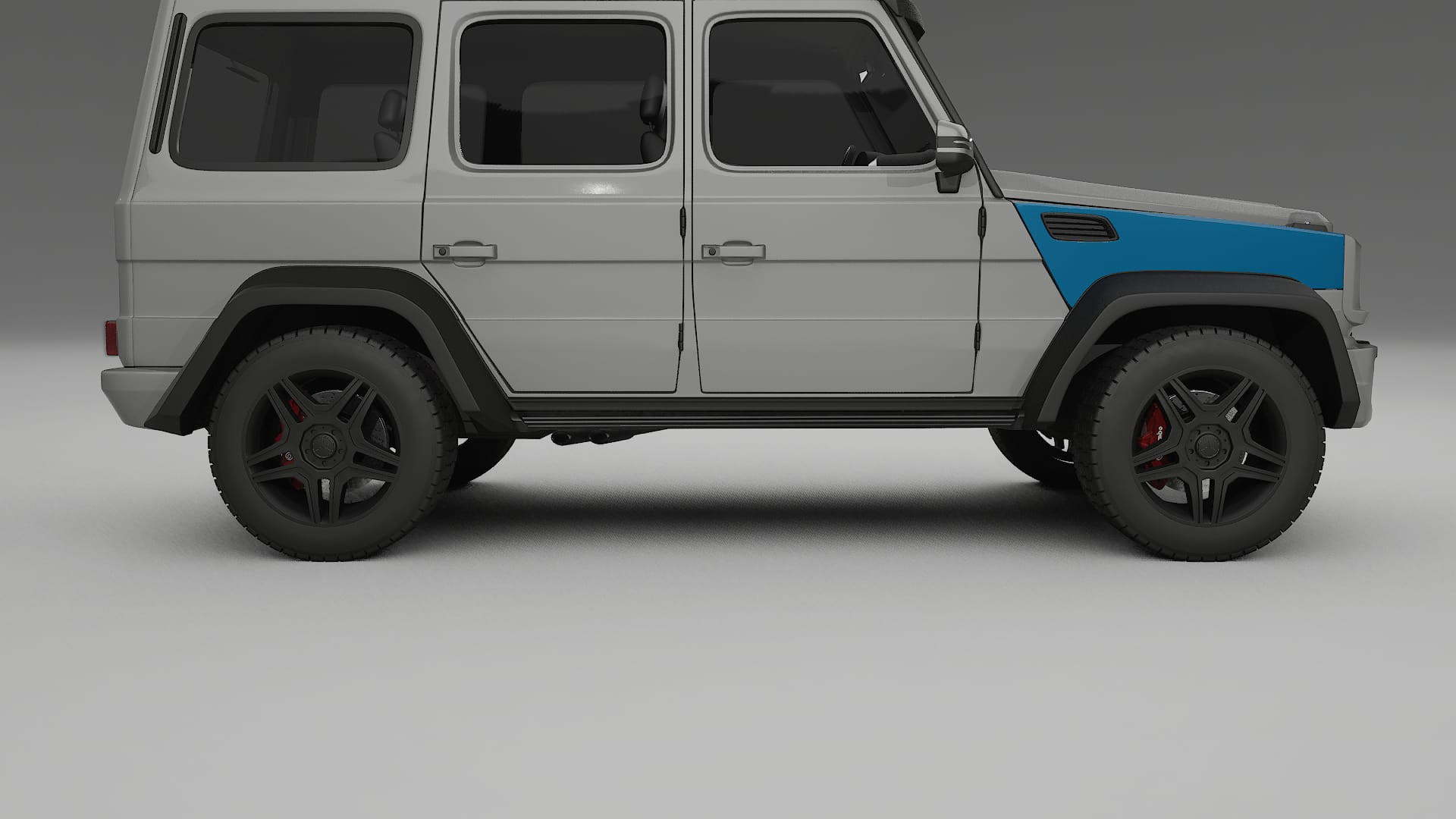 Mercedes G-class 4x4 W463 Paint Protection Film | CrystalGuard Transparent PPF Full Pre-Cut Kit