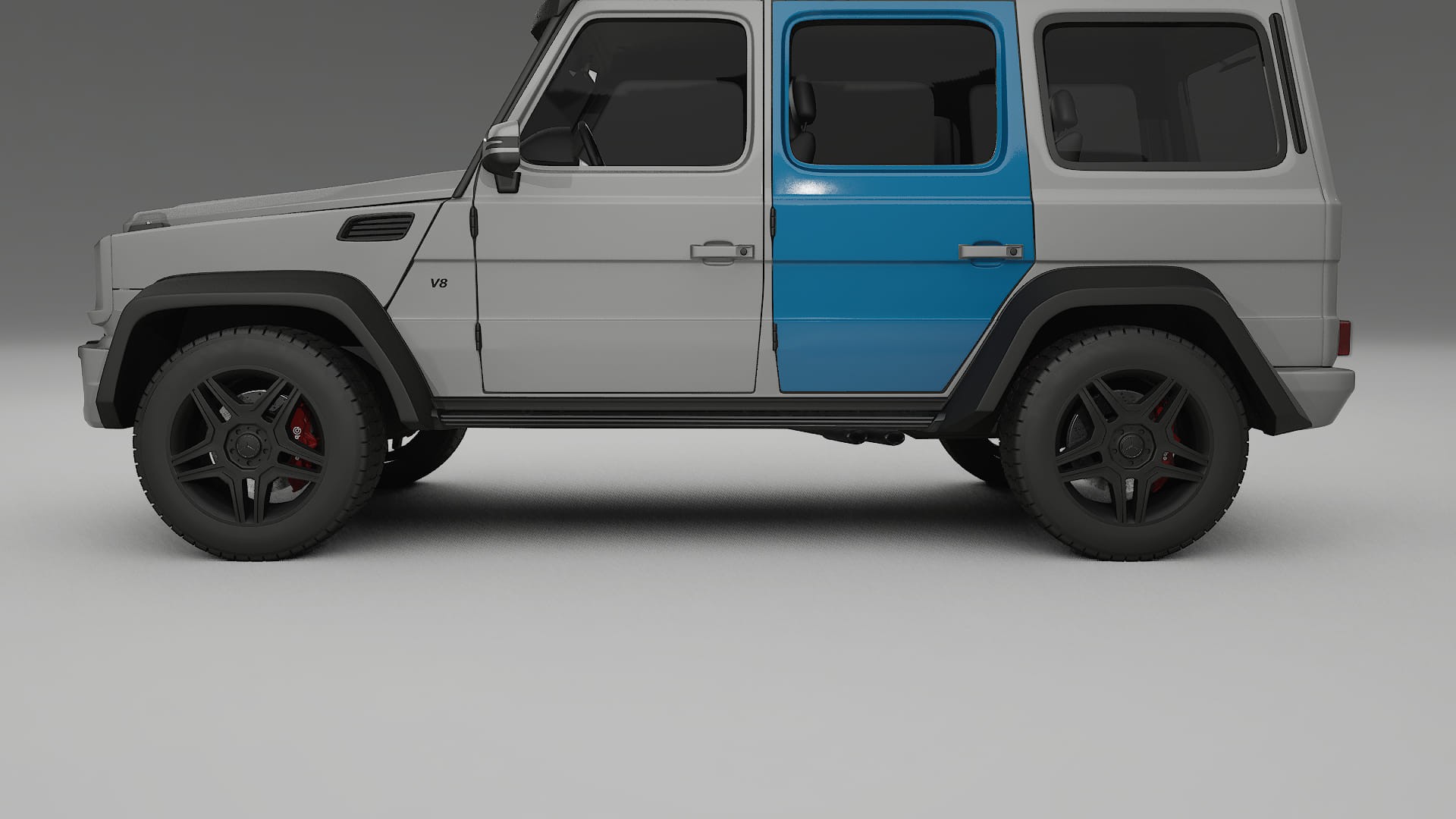 Mercedes G-class 4x4 W463 Paint Protection Film | CrystalGuard Transparent PPF Full Pre-Cut Kit