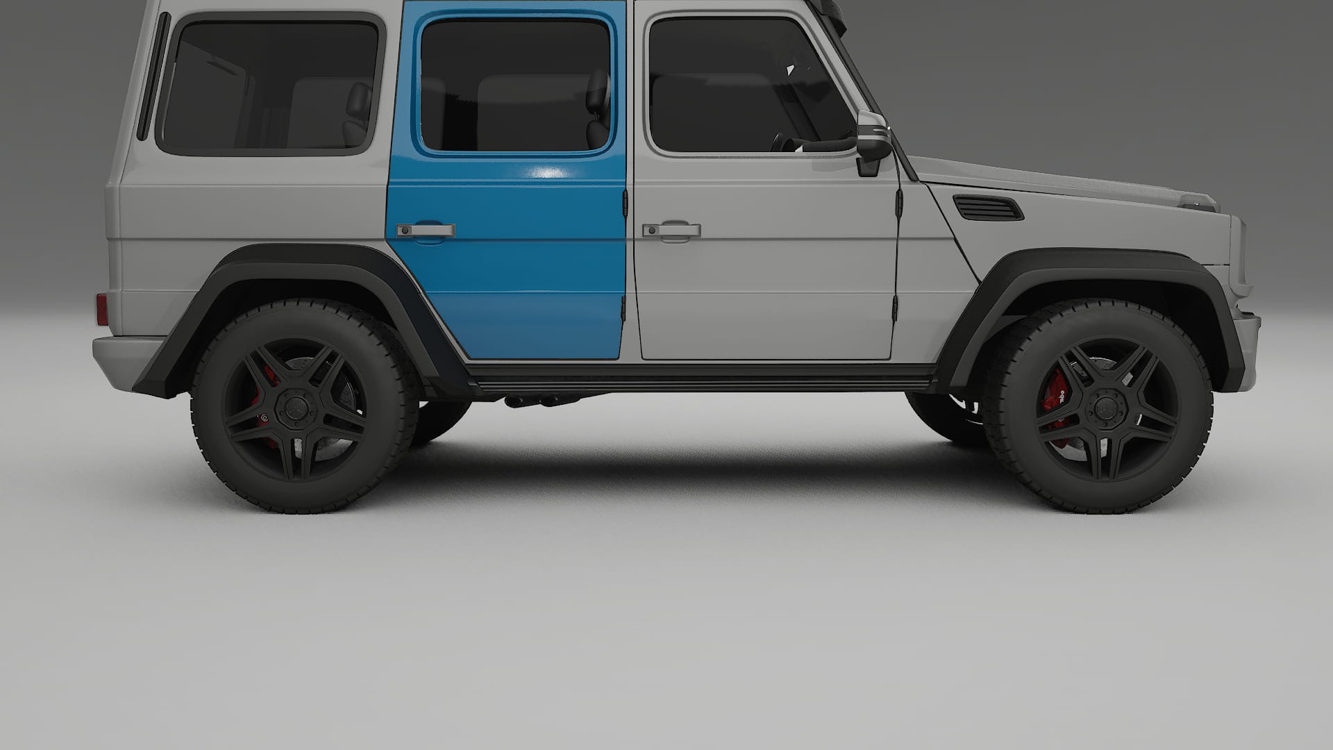 Mercedes G-class 4x4 W463 Paint Protection Film | CrystalGuard Transparent PPF Full Pre-Cut Kit