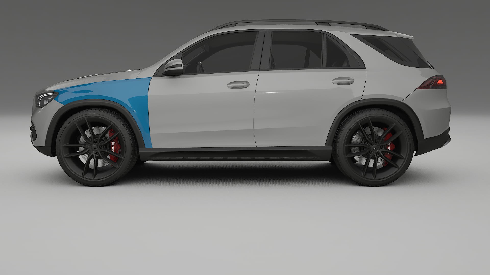 Mercedes GLE W167 Paint Protection Film | CrystalGuard Transparent PPF Full Pre-Cut Kit