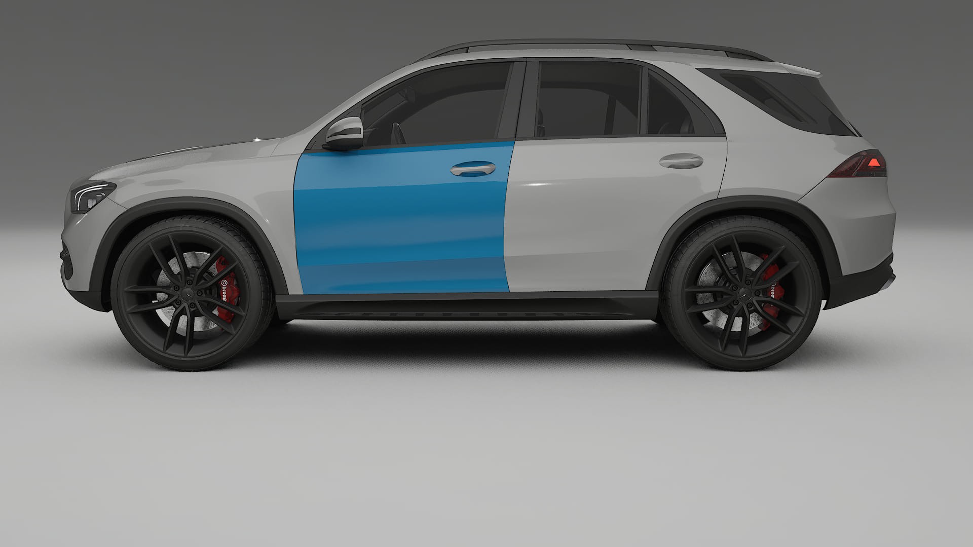 Mercedes GLE W167 Paint Protection Film | CrystalGuard Transparent PPF Full Pre-Cut Kit