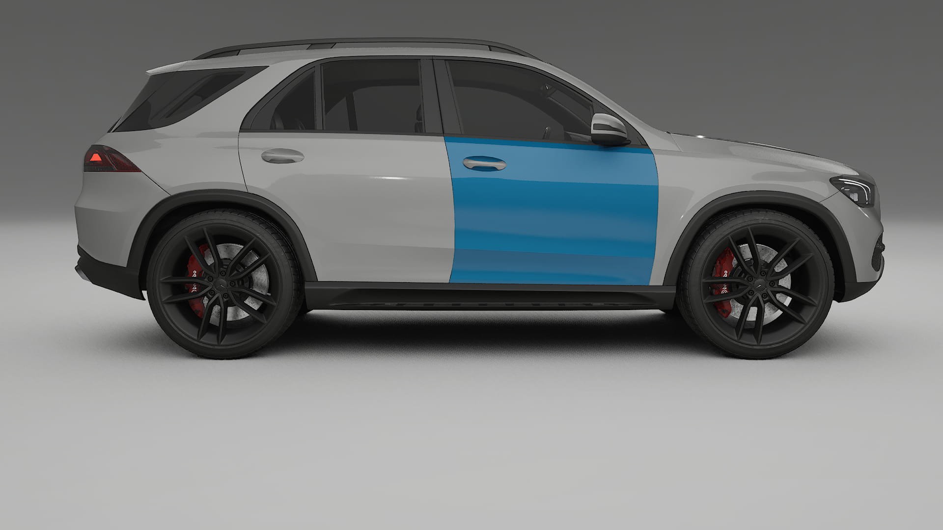 Mercedes GLE W167 Paint Protection Film | CrystalGuard Transparent PPF Full Pre-Cut Kit