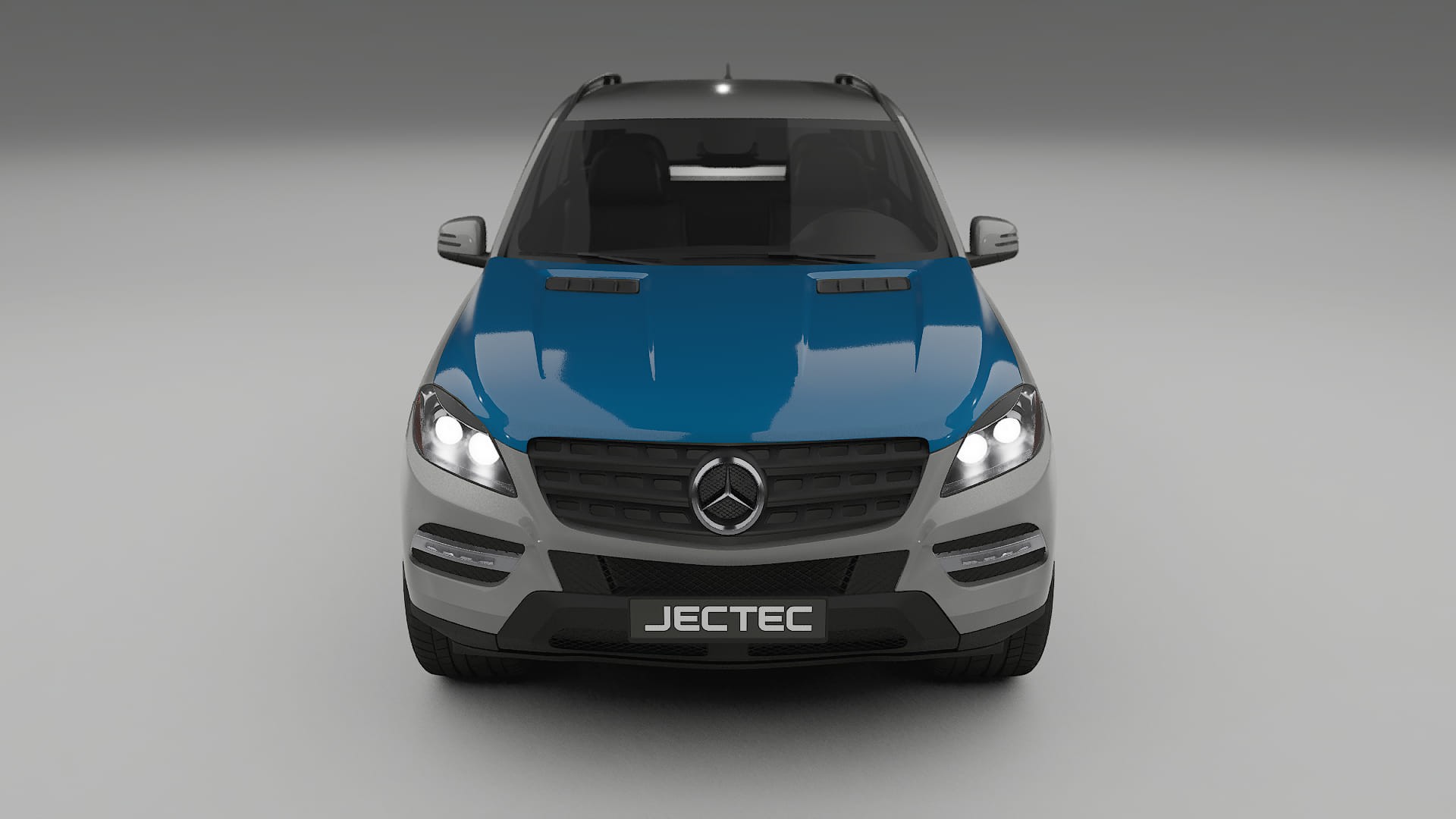 Mercedes M-class W166 Lackschutzfolie | CrystalGuard Transparente PPF Komplett-Vorgeschnittener Kit