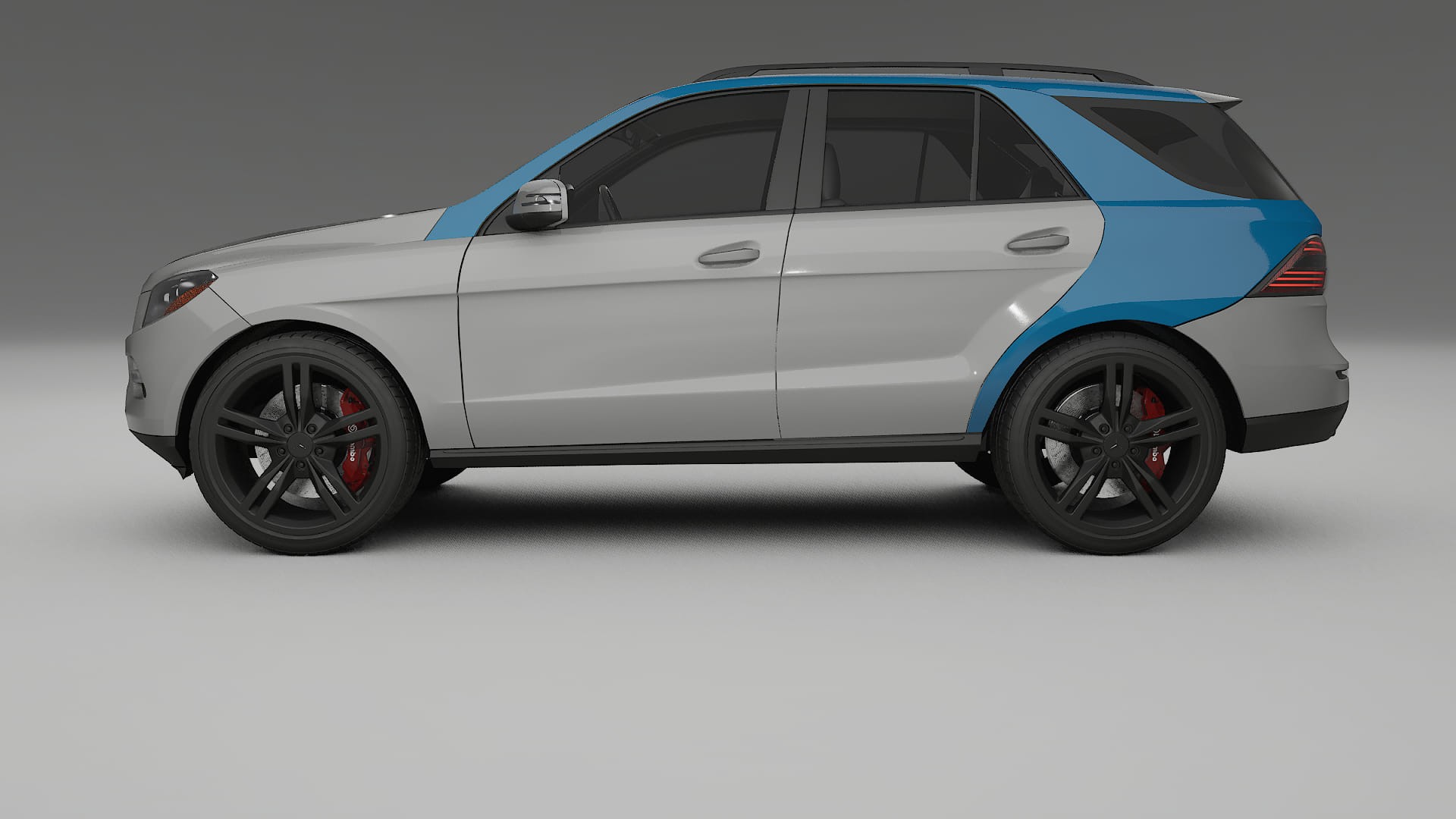 Mercedes M-class W166 Lackschutzfolie | CrystalGuard Transparente PPF Komplett-Vorgeschnittener Kit