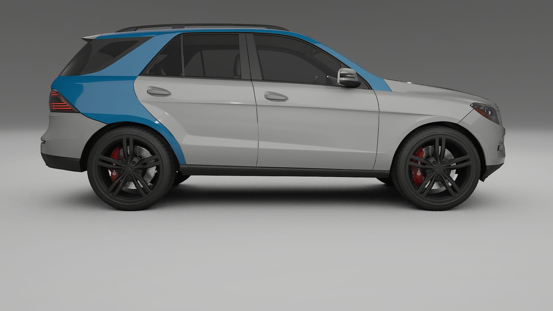 Mercedes M-class W166 Lackschutzfolie | CrystalGuard Transparente PPF Komplett-Vorgeschnittener Kit