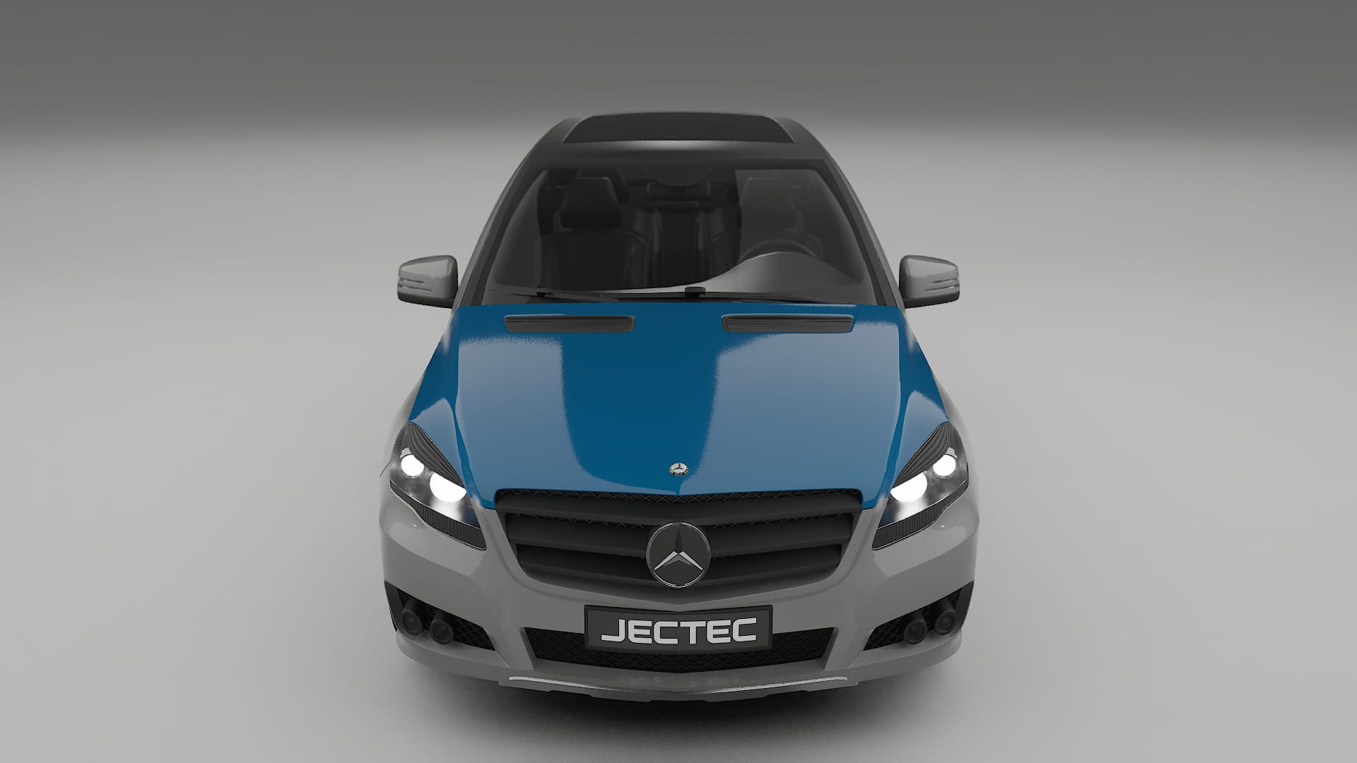 Mercedes R-class W251 facelift Lackschutzfolie | CrystalGuard Transparente PPF Komplett-Vorgeschnittener Kit