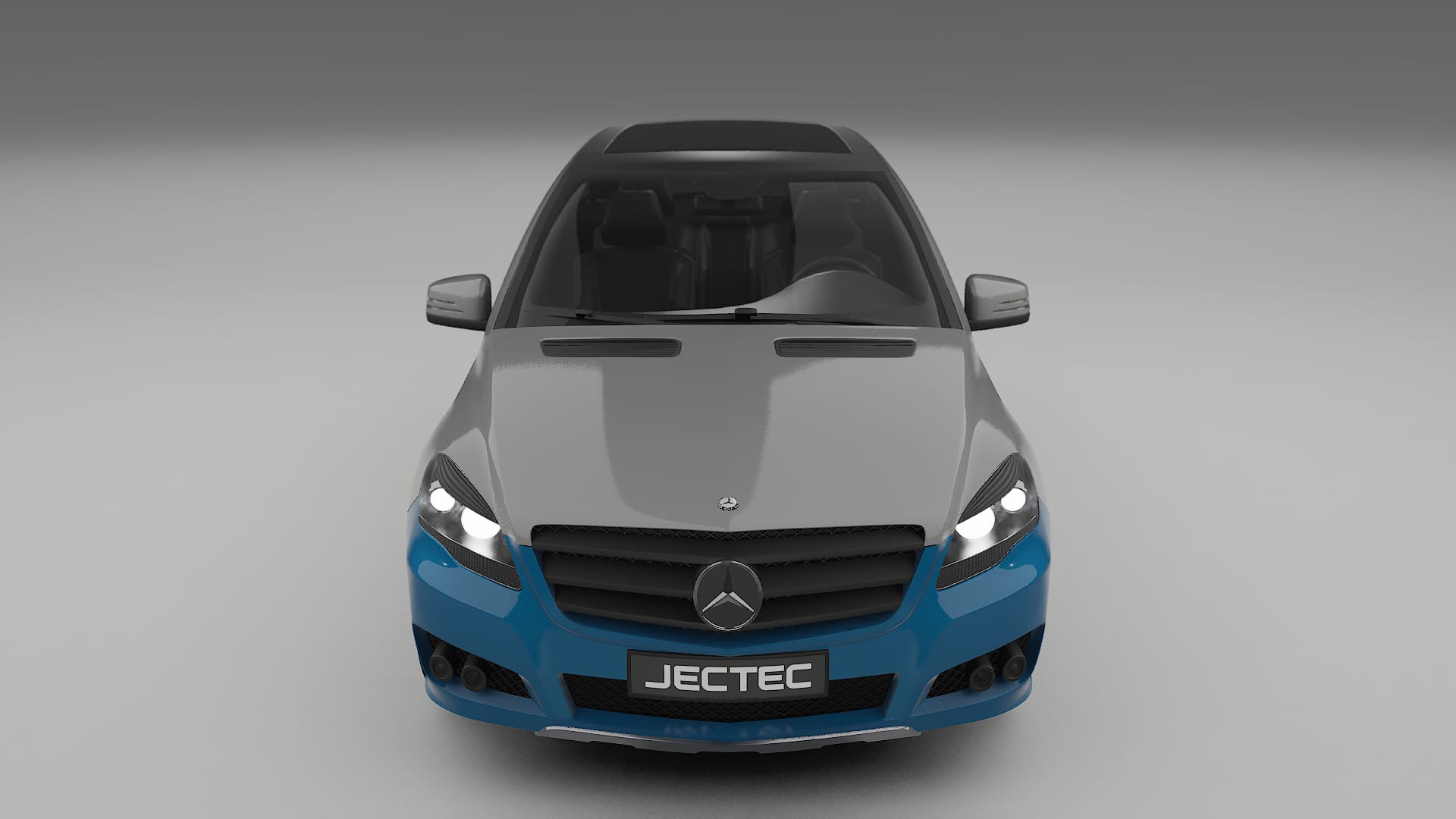 Mercedes R-class W251 facelift Lackschutzfolie | CrystalGuard Transparente PPF Komplett-Vorgeschnittener Kit