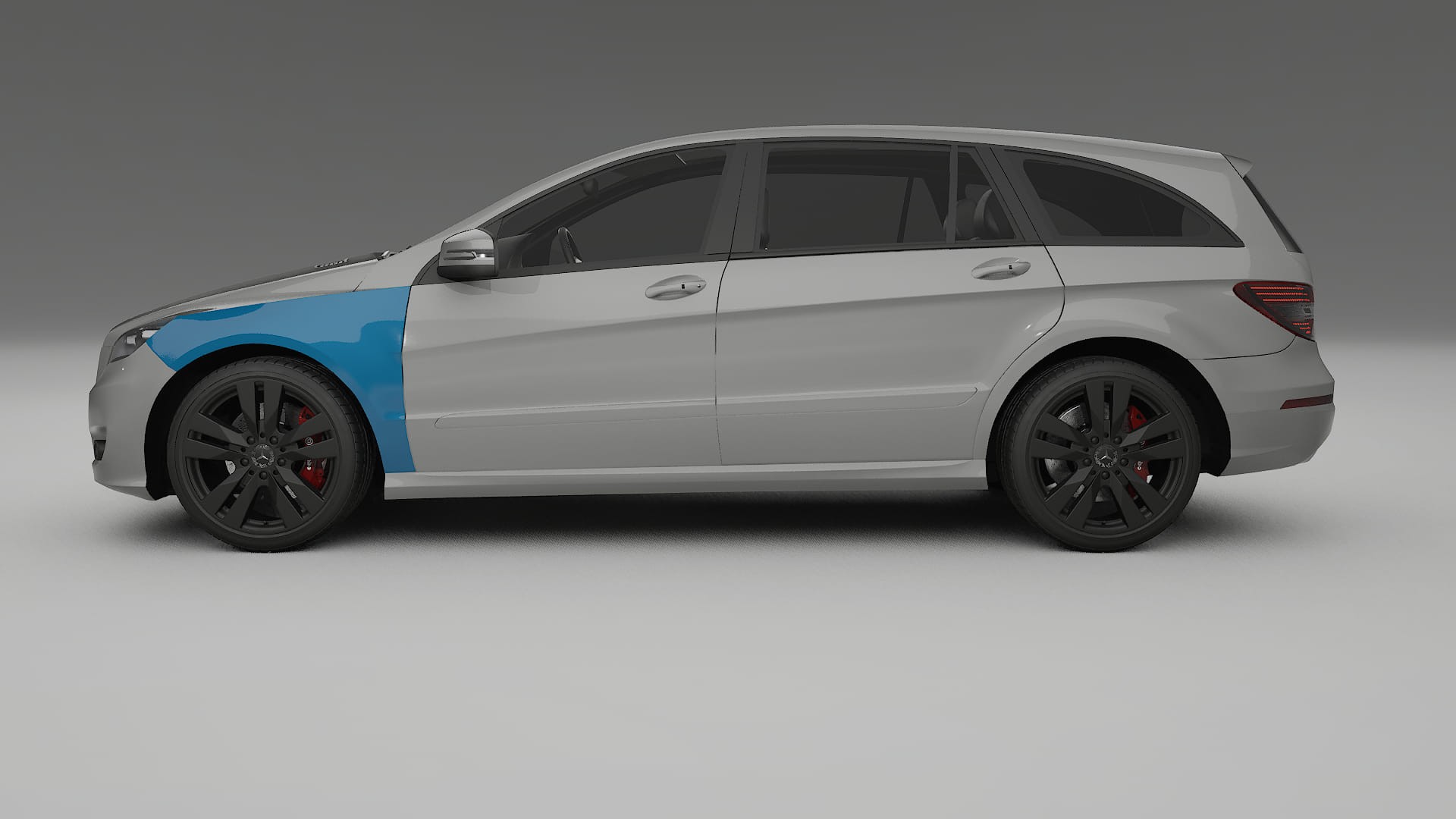 Mercedes R-class W251 facelift Lackschutzfolie | CrystalGuard Transparente PPF Komplett-Vorgeschnittener Kit