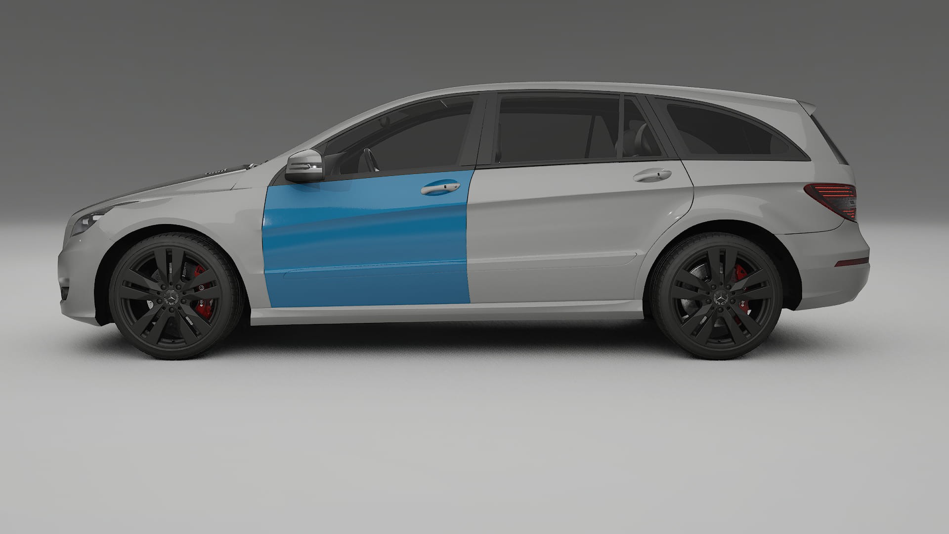 Mercedes R-class W251 facelift Lackschutzfolie | CrystalGuard Transparente PPF Komplett-Vorgeschnittener Kit