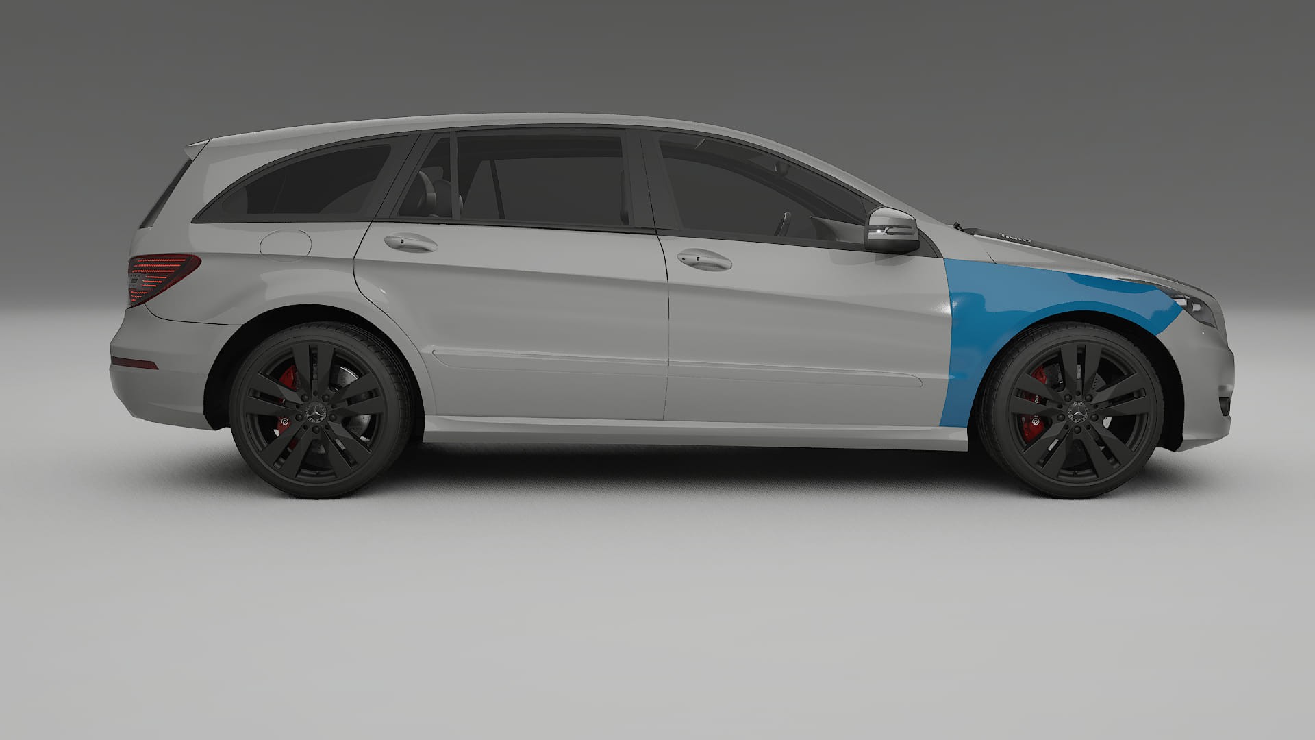 Mercedes R-class W251 facelift Lackschutzfolie | CrystalGuard Transparente PPF Komplett-Vorgeschnittener Kit