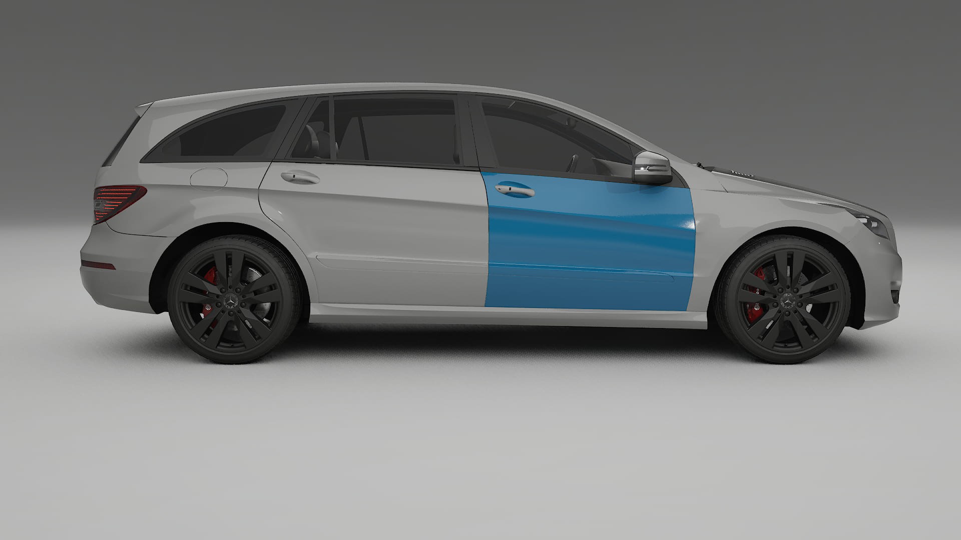 Mercedes R-class W251 facelift Lackschutzfolie | CrystalGuard Transparente PPF Komplett-Vorgeschnittener Kit