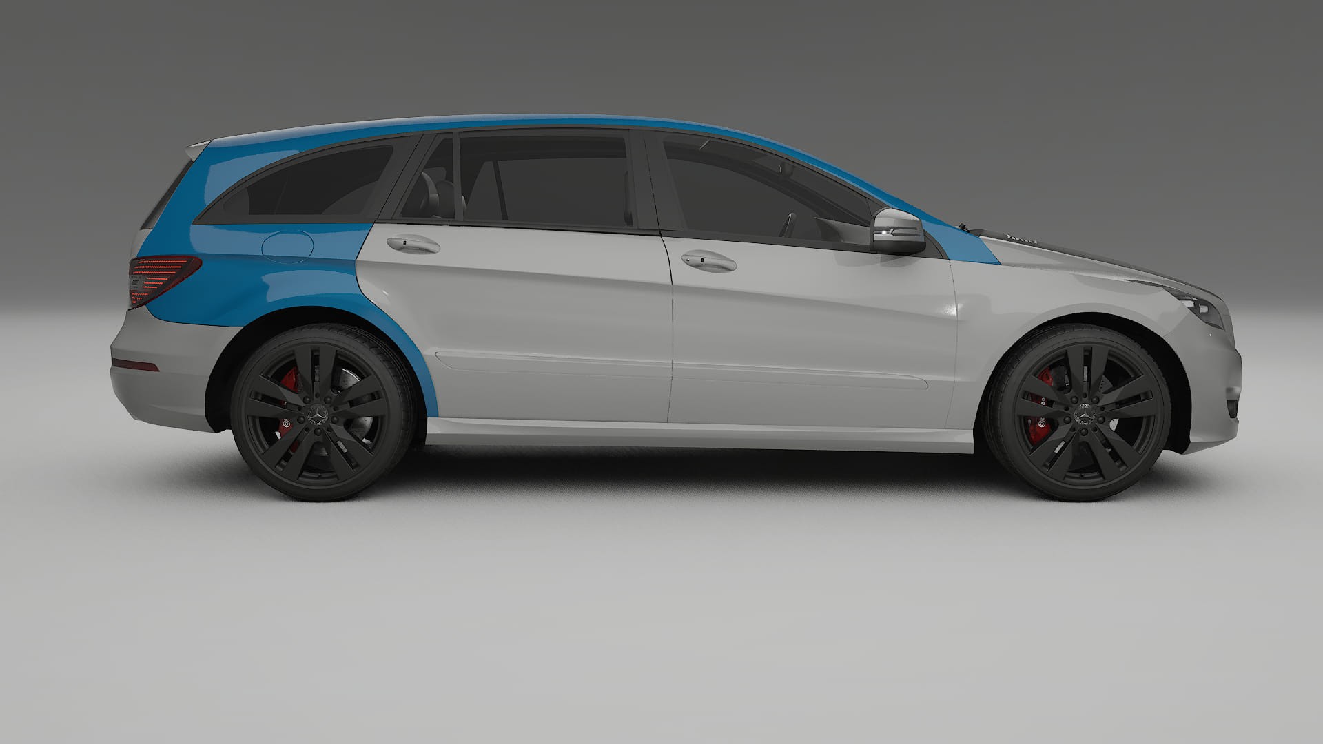 Mercedes R-class W251 facelift Lackschutzfolie | CrystalGuard Transparente PPF Komplett-Vorgeschnittener Kit