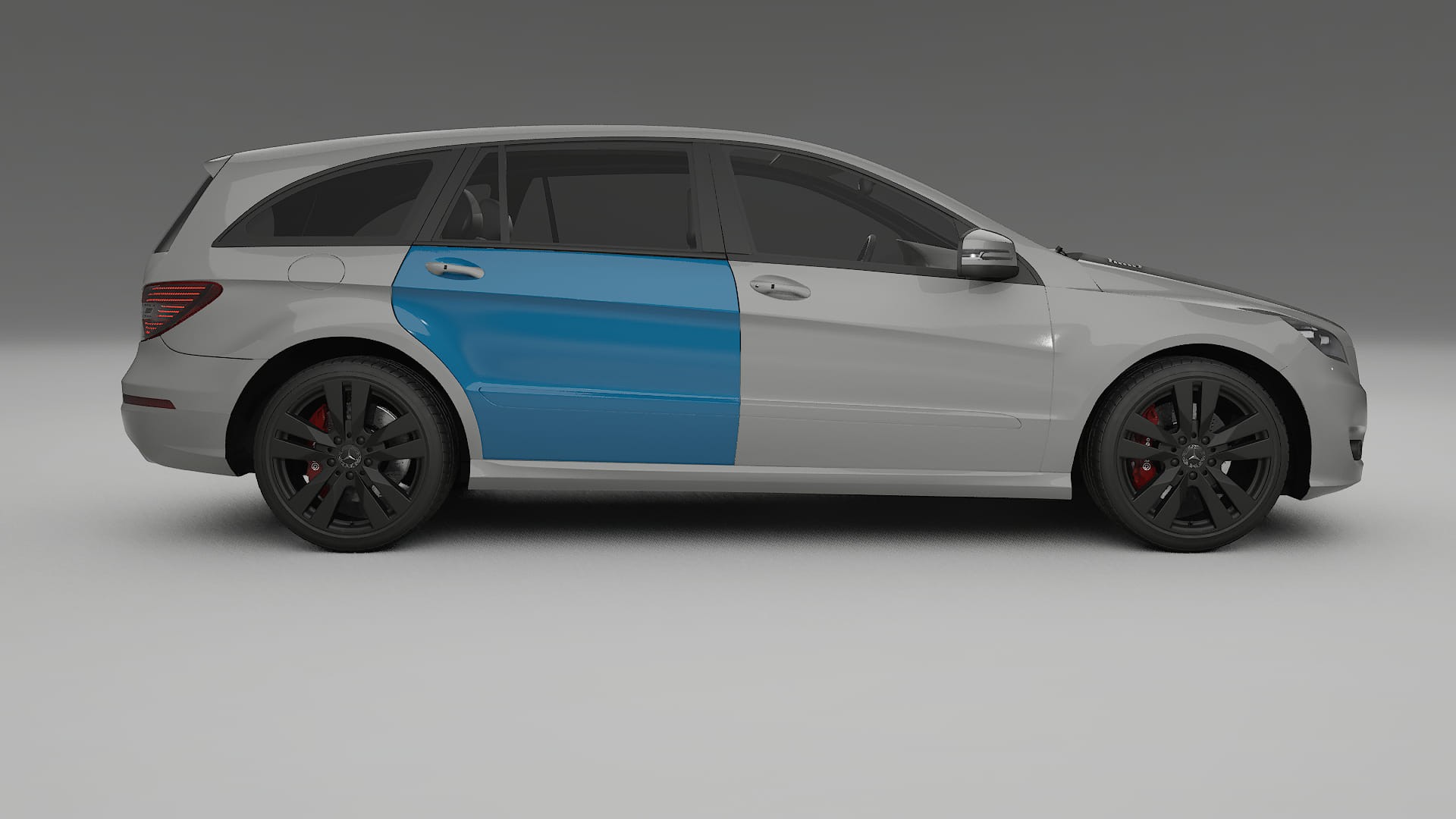 Mercedes R-class W251 facelift Lackschutzfolie | CrystalGuard Transparente PPF Komplett-Vorgeschnittener Kit