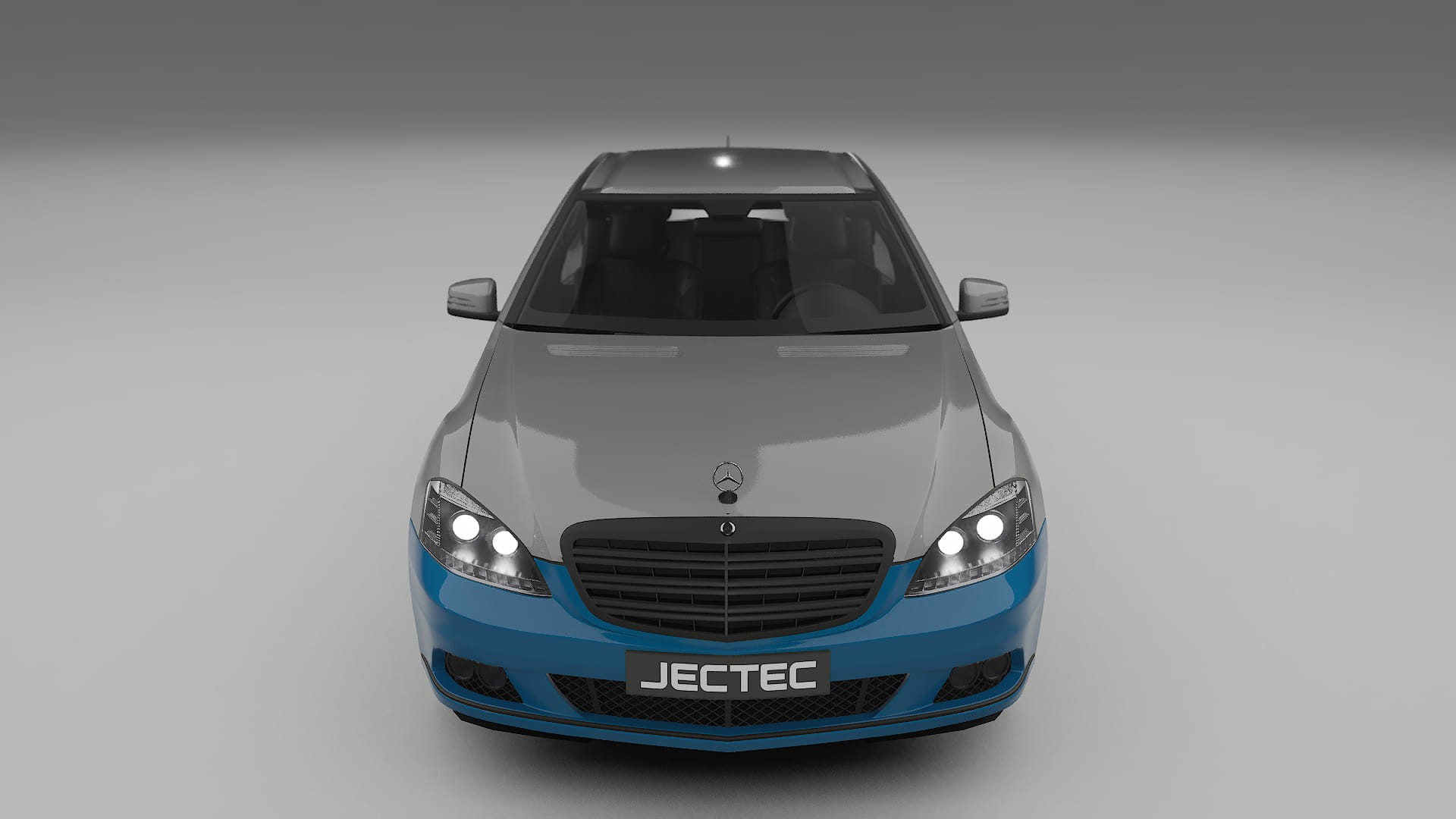 Mercedes S-class W221 facelift Lackschutzfolie | CrystalGuard Transparente PPF Komplett-Vorgeschnittener Kit