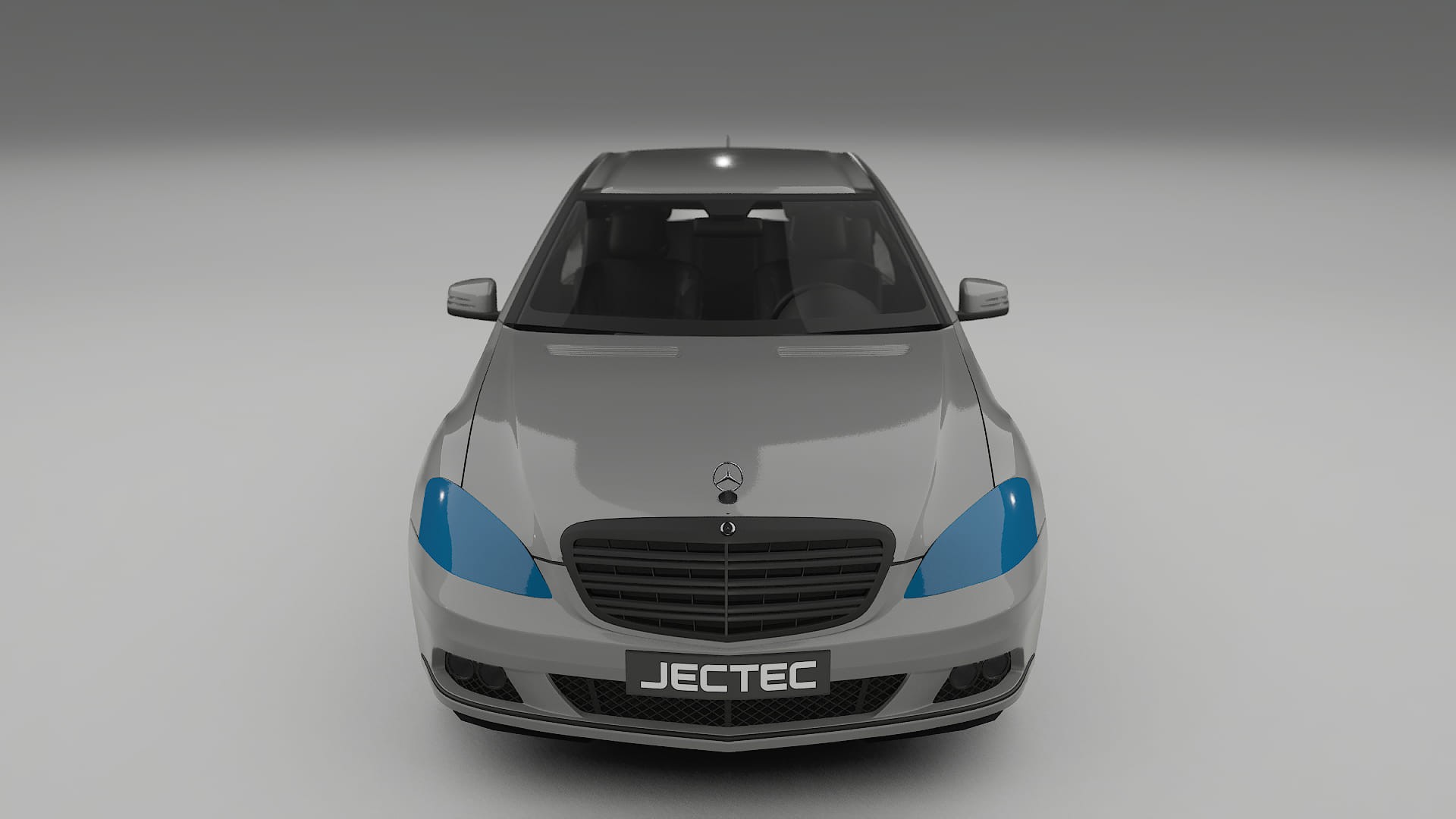 Mercedes S-class W221 facelift Lackschutzfolie | CrystalGuard Transparente PPF Komplett-Vorgeschnittener Kit