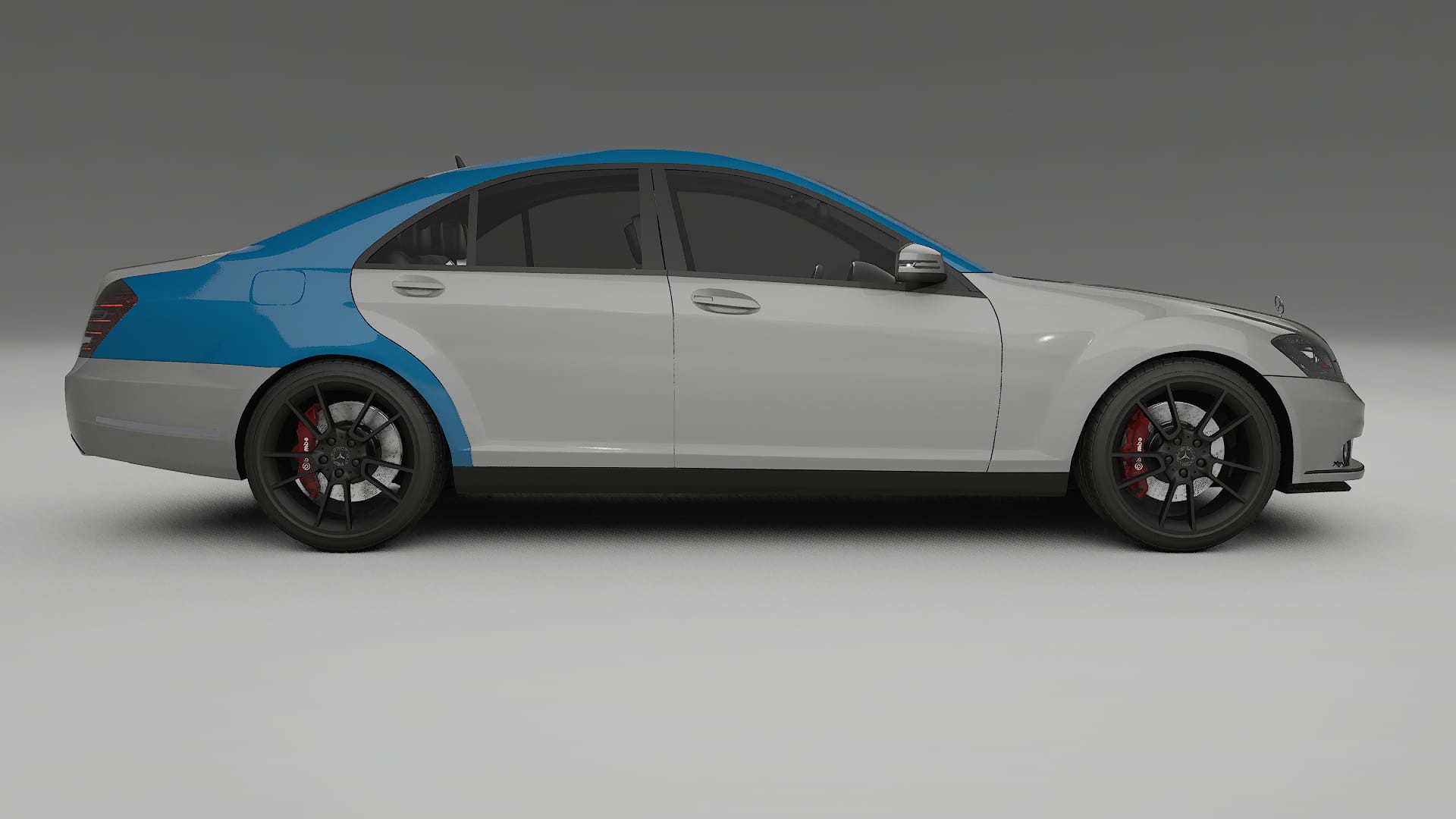 Mercedes S-class W221 facelift Lackschutzfolie | CrystalGuard Transparente PPF Komplett-Vorgeschnittener Kit