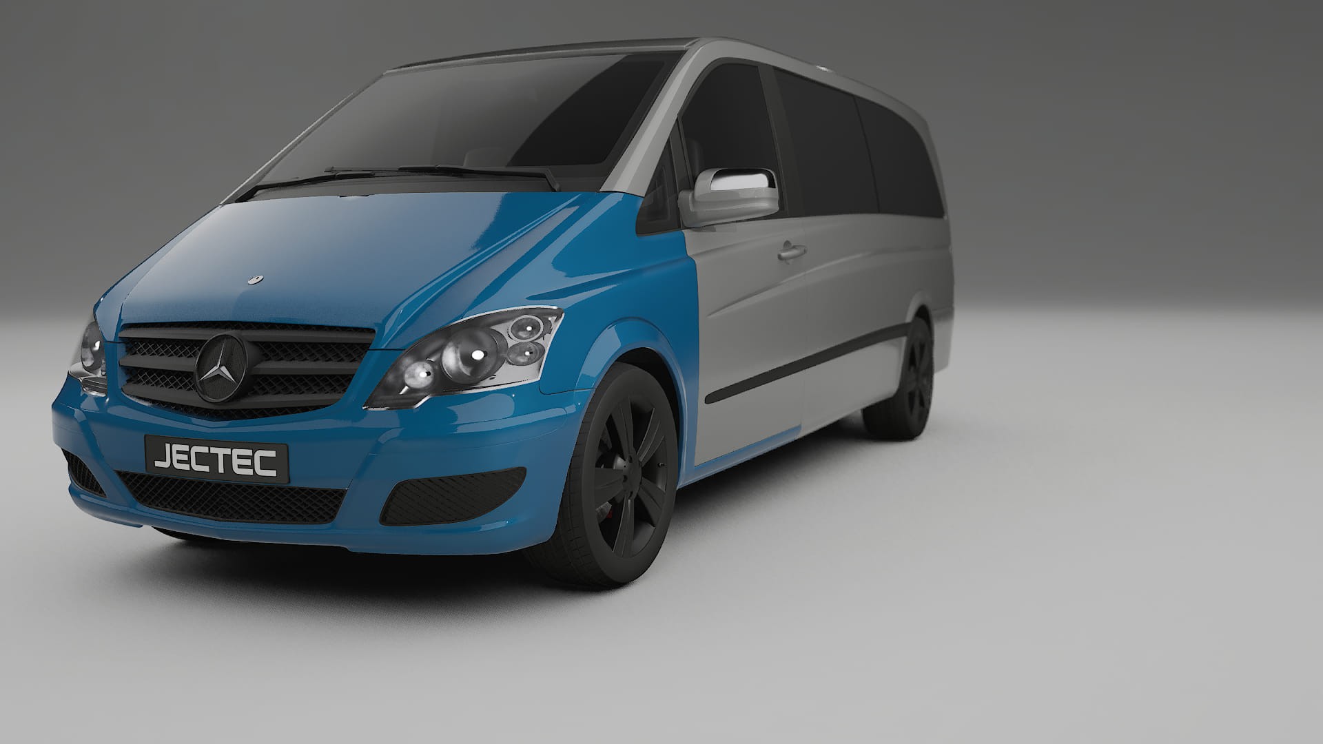 Mercedes Viano Extralong W439 Facelift Paint Protection Film | CrystalGuard Transparent PPF Full Pre-Cut Kit