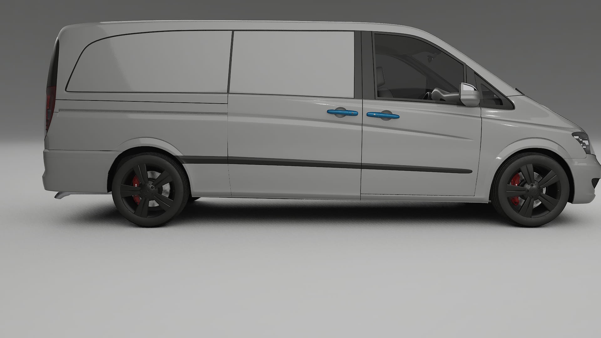 Mercedes Viano Extralong W439 Facelift Paint Protection Film | CrystalGuard Transparent PPF Full Pre-Cut Kit