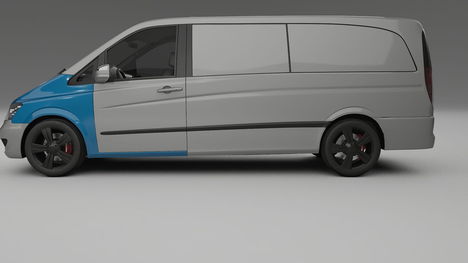 Mercedes Viano Extralang W439 Facelift Lackschutzfolie | CrystalGuard Transparente PPF Komplett-Vorgeschnittener Kit