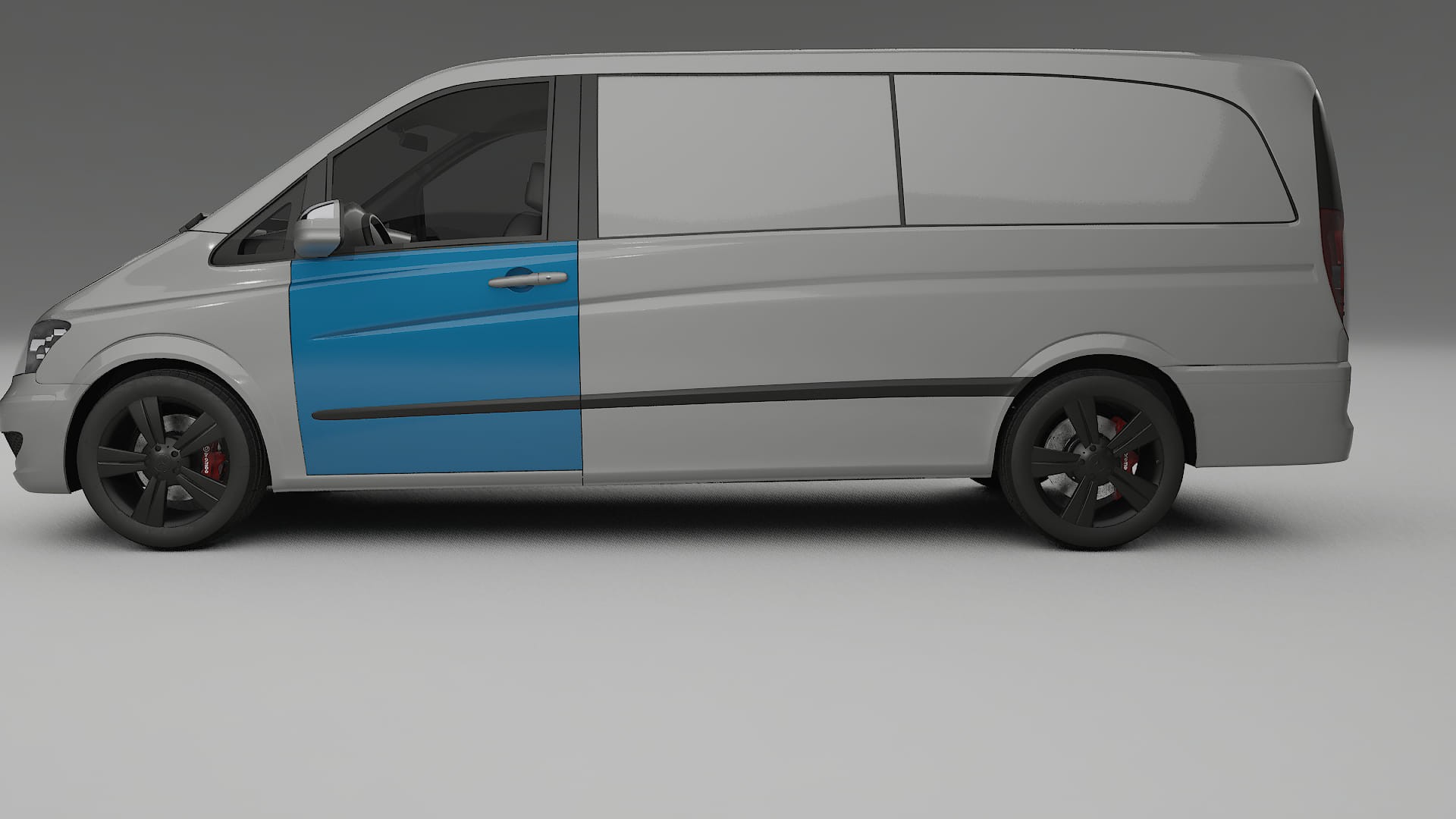 Mercedes Viano Extralang W439 Facelift Lackschutzfolie | CrystalGuard Transparente PPF Komplett-Vorgeschnittener Kit