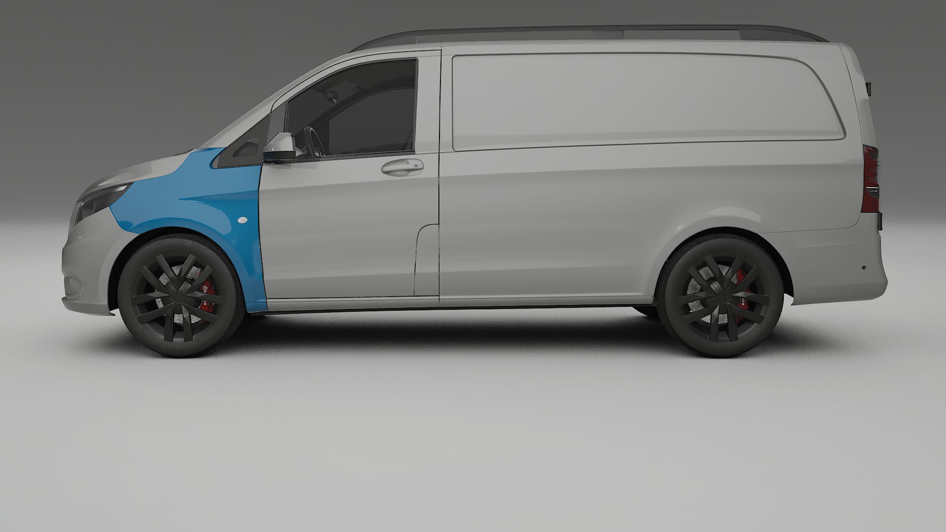 Mercedes Vito Kurz W447 prefacelift Lackschutzfolie | CrystalGuard Transparente PPF Komplett-Vorgeschnittener Kit