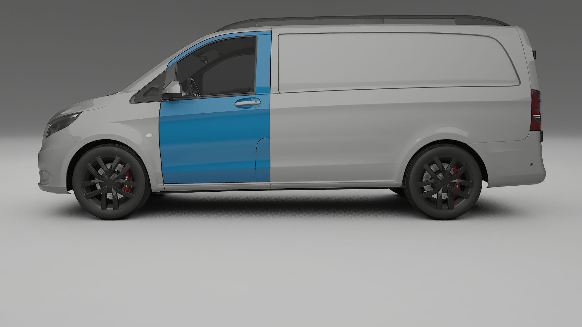 Mercedes Vito-Short W447 prefacelift Paint Protection Film | CrystalGuard Transparent PPF Full Pre-Cut Kit