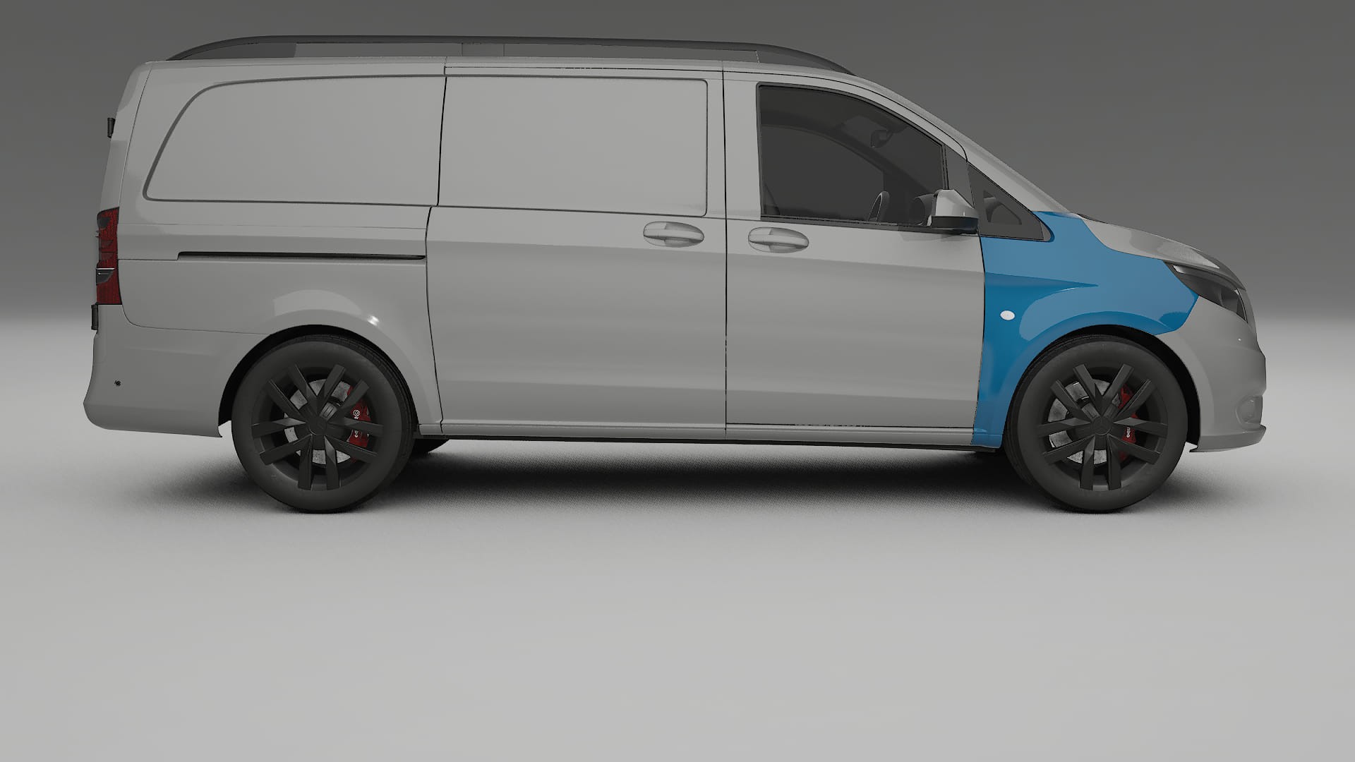 Mercedes Vito-Short W447 prefacelift Paint Protection Film | CrystalGuard Transparent PPF Full Pre-Cut Kit