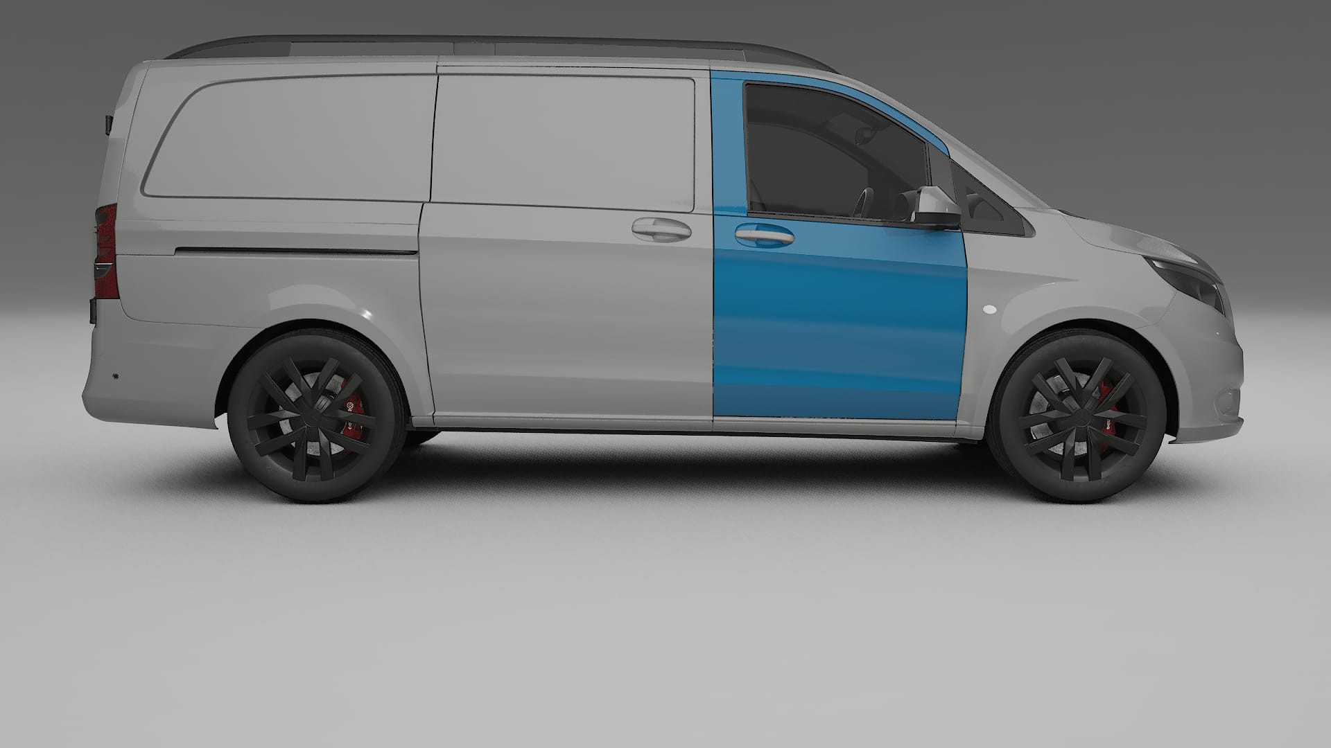Mercedes Vito Kurz W447 prefacelift Lackschutzfolie | CrystalGuard Transparente PPF Komplett-Vorgeschnittener Kit