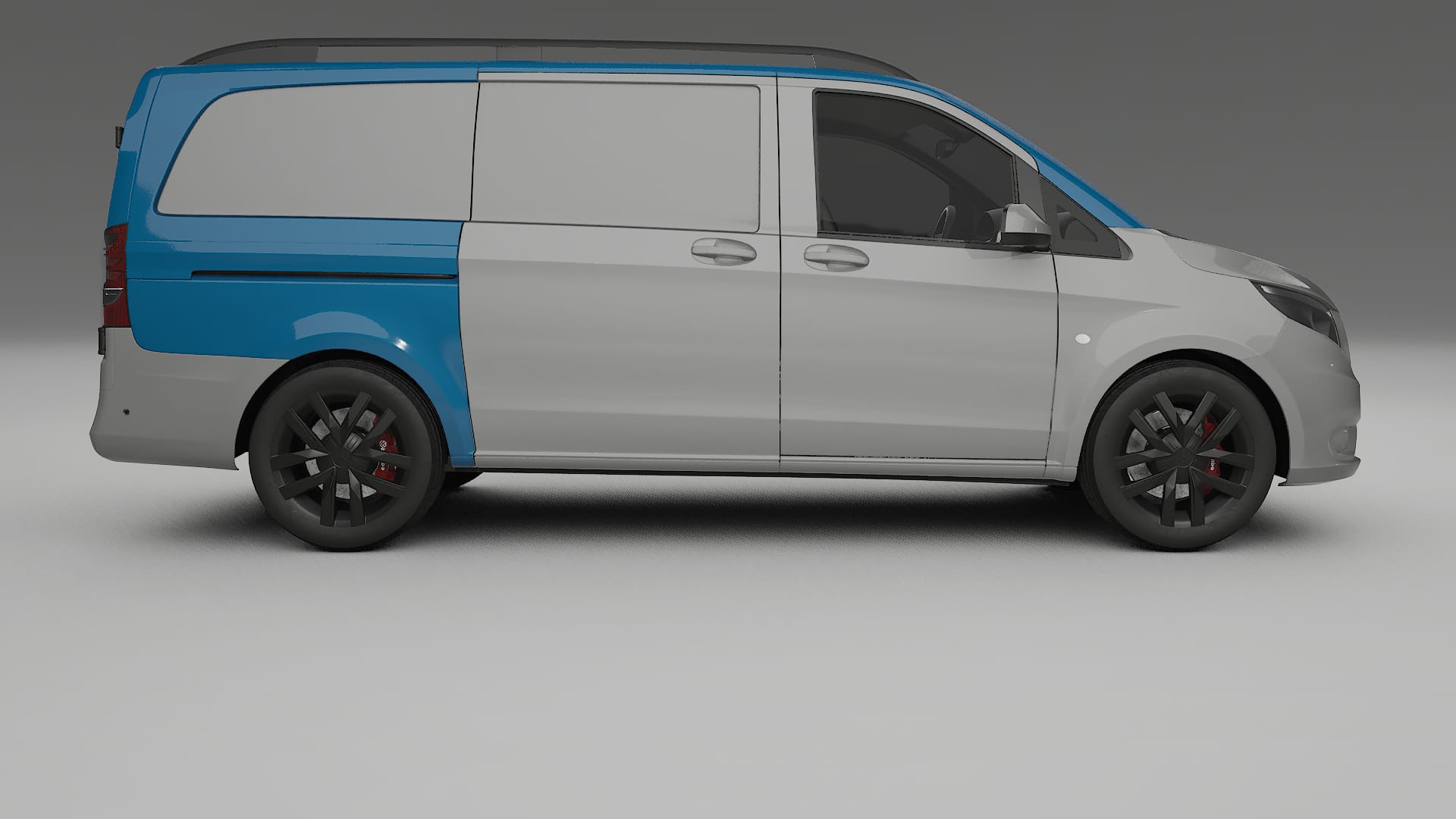 Mercedes Vito-Short W447 prefacelift Paint Protection Film | CrystalGuard Transparent PPF Full Pre-Cut Kit