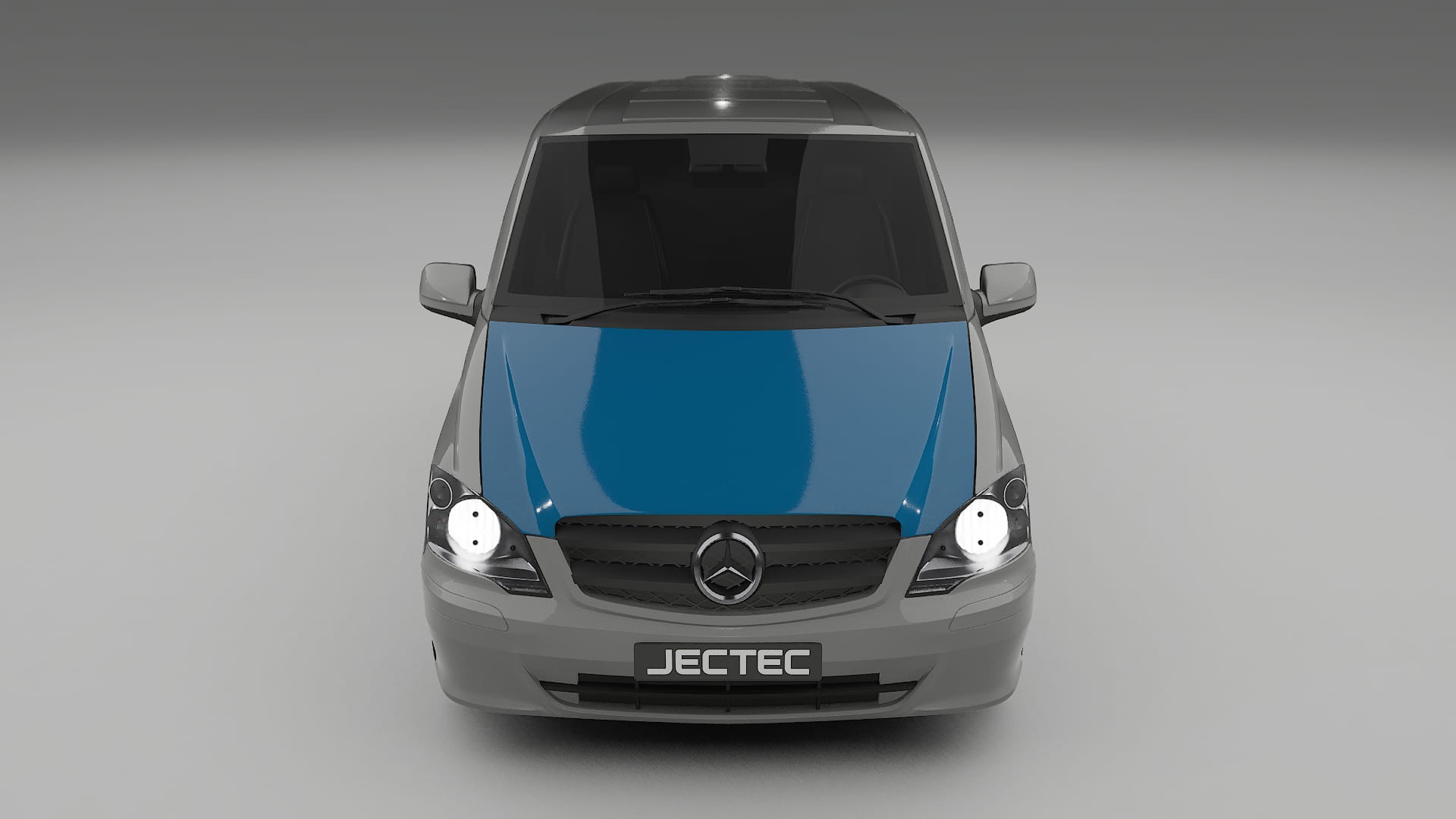 Mercedes Vito Kurz W639 facelift Lackschutzfolie | CrystalGuard Transparente PPF Komplett-Vorgeschnittener Kit