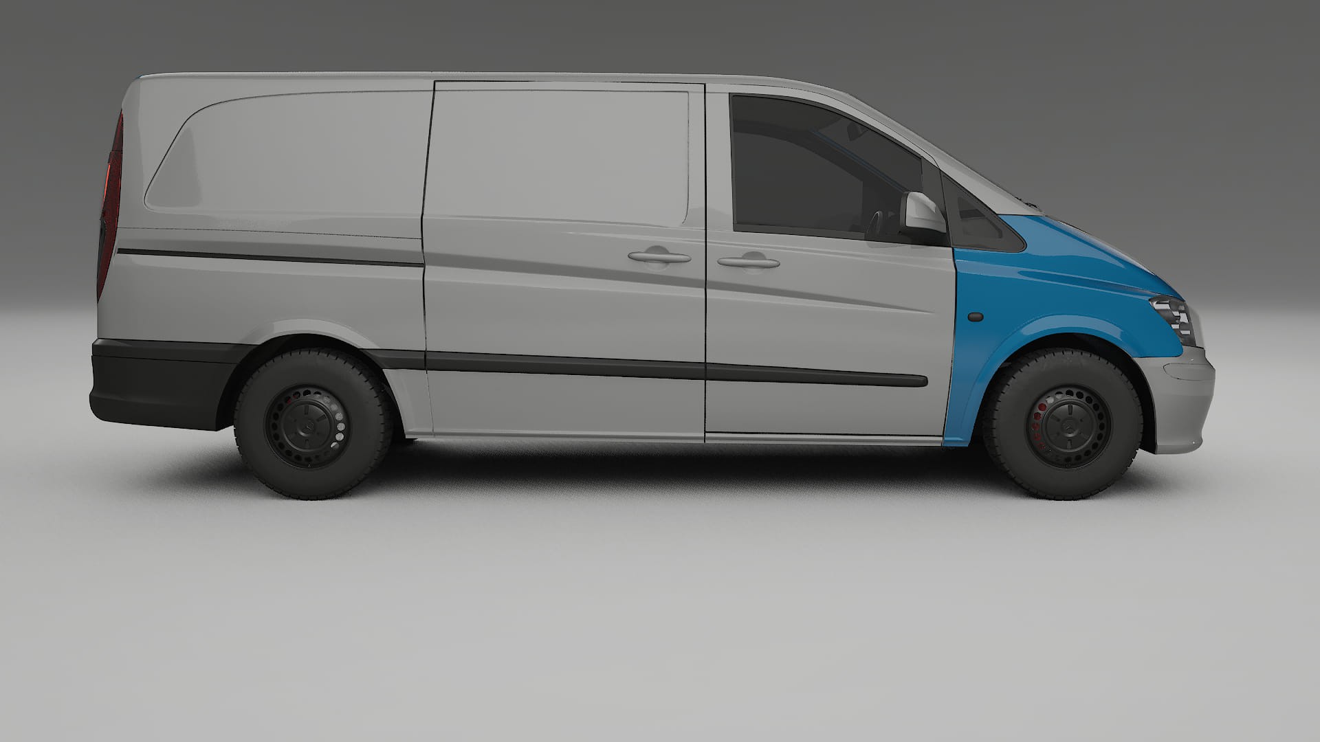 Mercedes Vito Short W639 facelift Paint Protection Film | CrystalGuard Transparent PPF Full Pre-Cut Kit