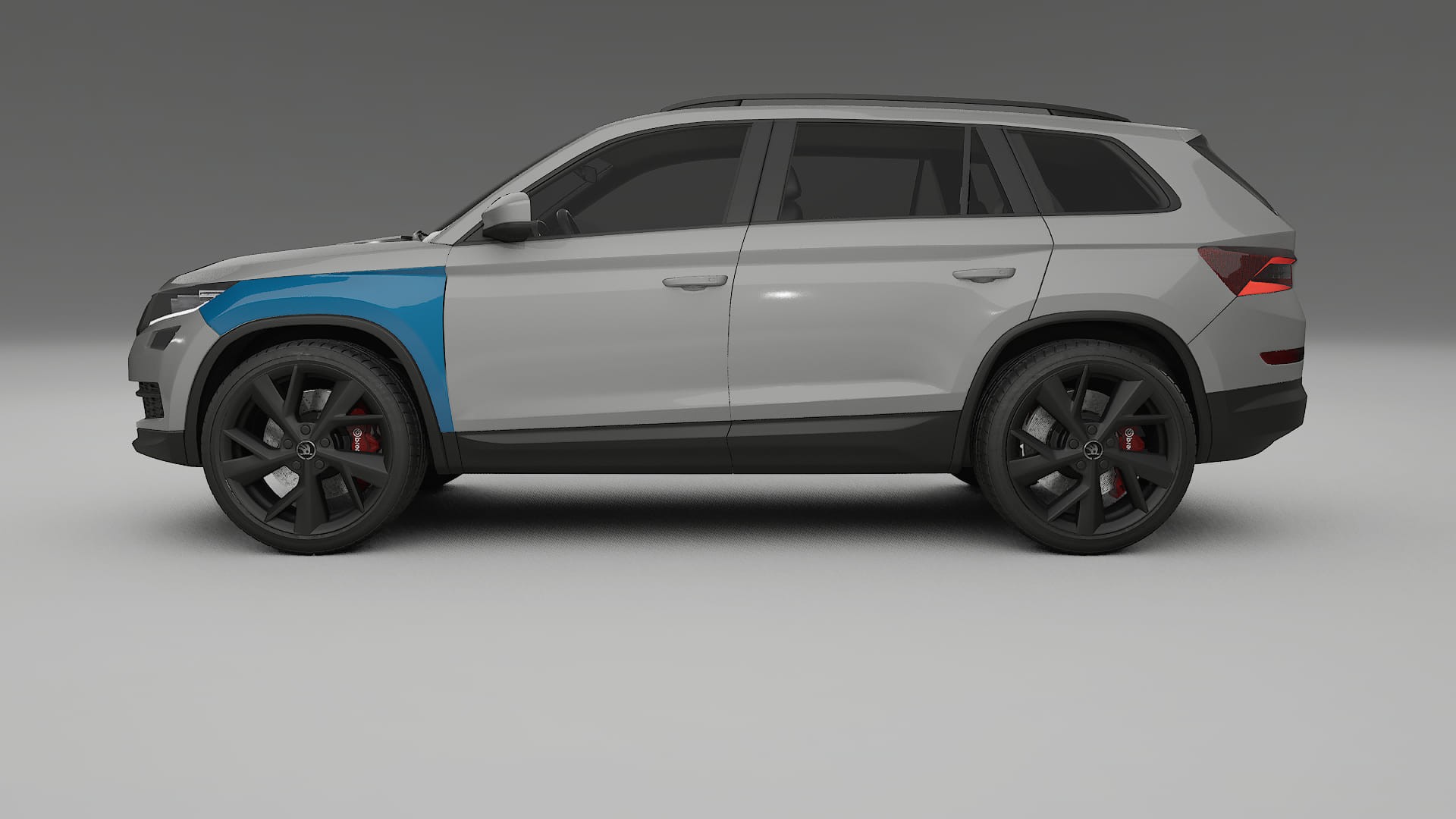 Škoda Kodiaq NS7 Lackschutzfolie | CrystalGuard Transparente PPF Komplett-Vorgeschnittener Kit