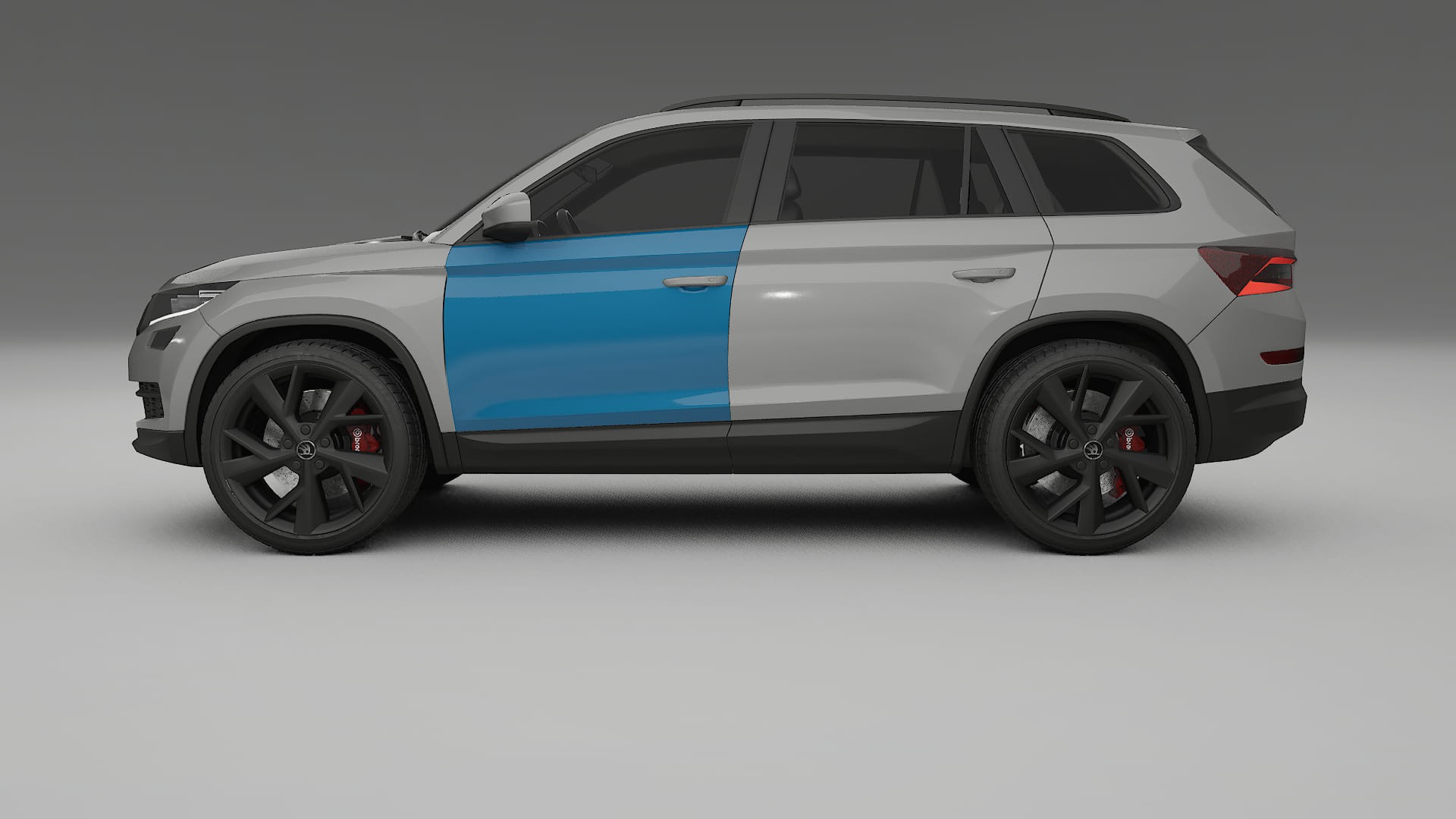 Škoda Kodiaq NS7 Lackschutzfolie | CrystalGuard Transparente PPF Komplett-Vorgeschnittener Kit