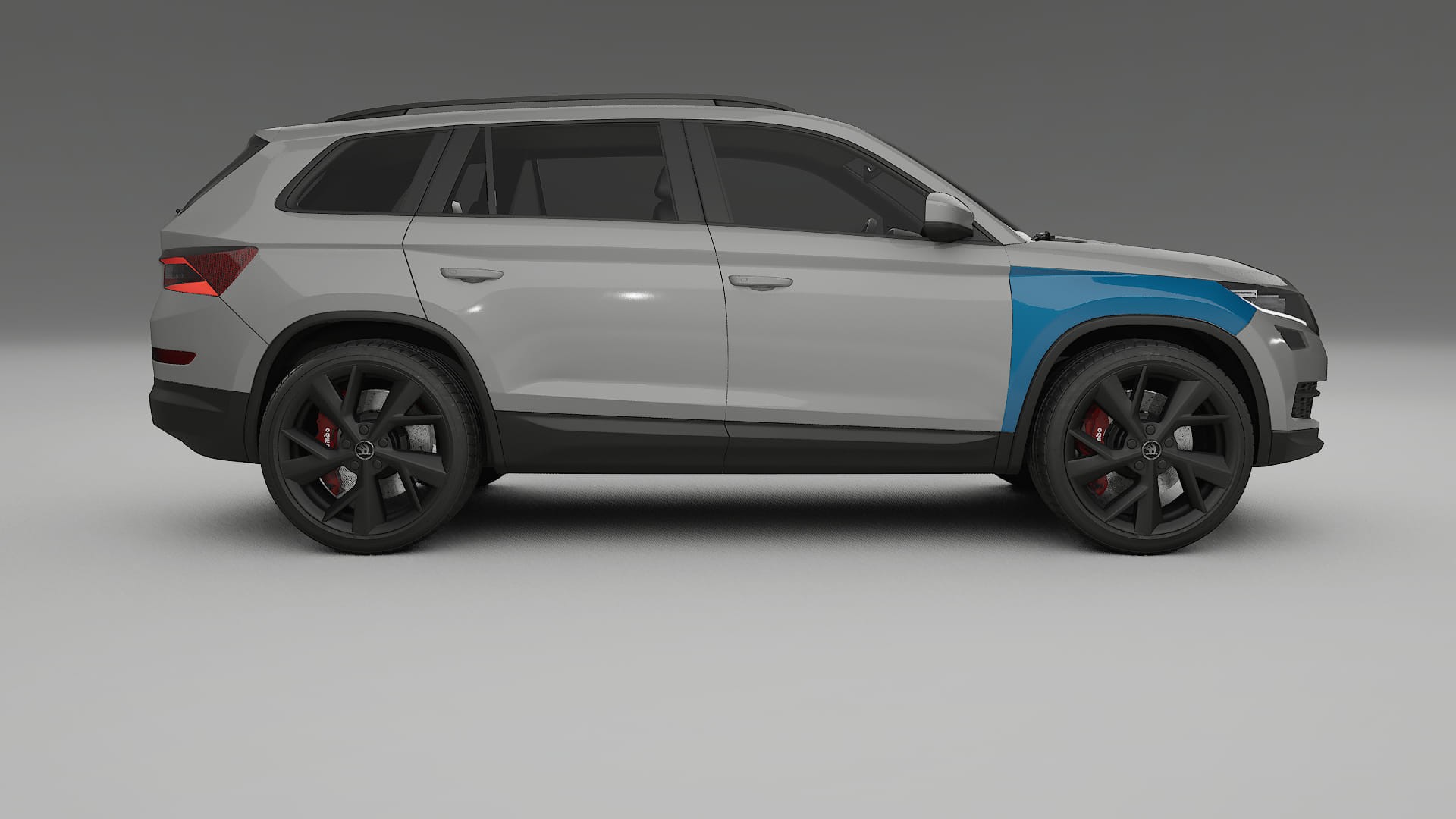 Škoda Kodiaq NS7 Paint Protection Film | CrystalGuard Transparent PPF Full Pre-Cut Kit