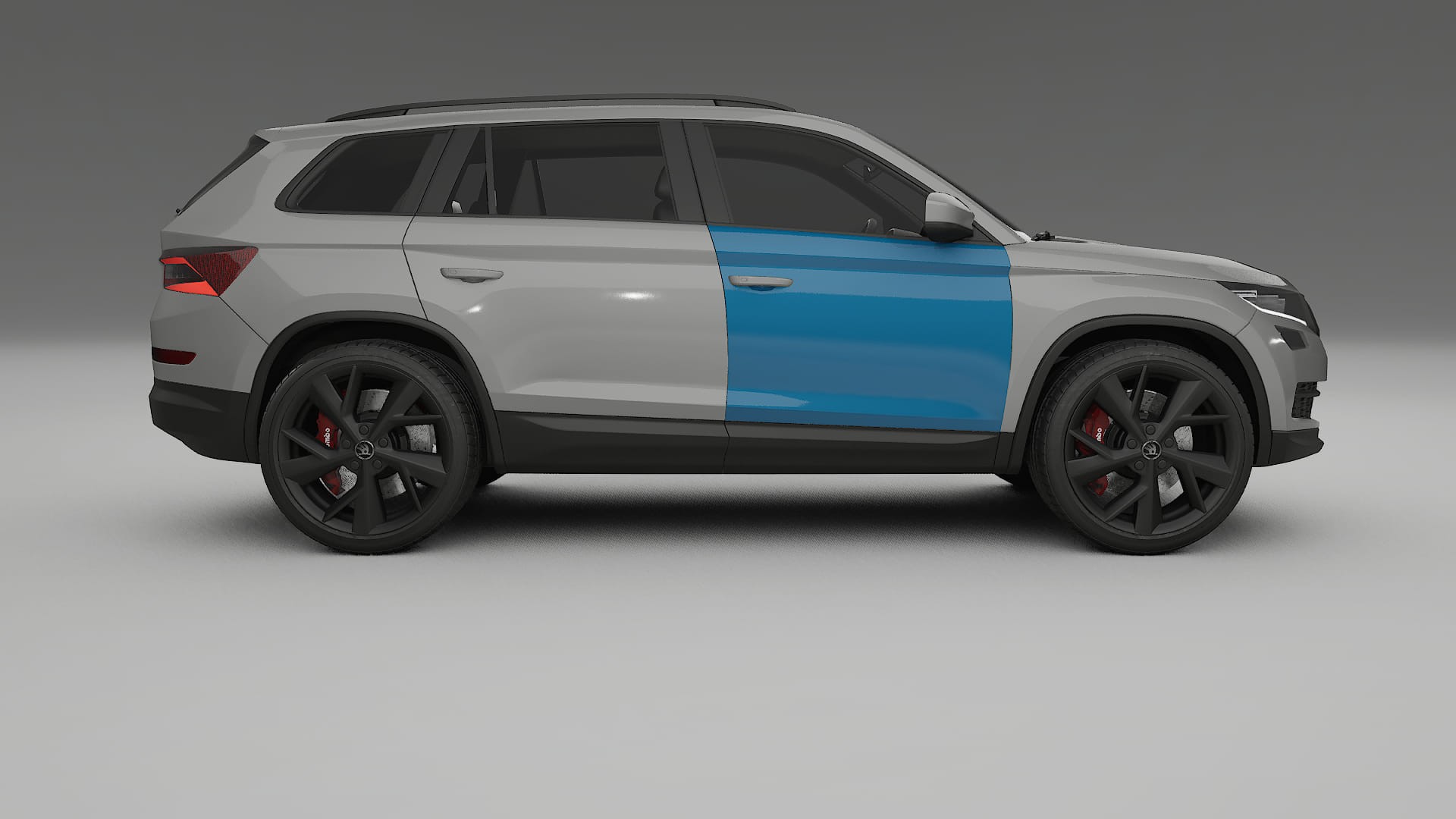 Škoda Kodiaq NS7 Paint Protection Film | CrystalGuard Transparent PPF Full Pre-Cut Kit