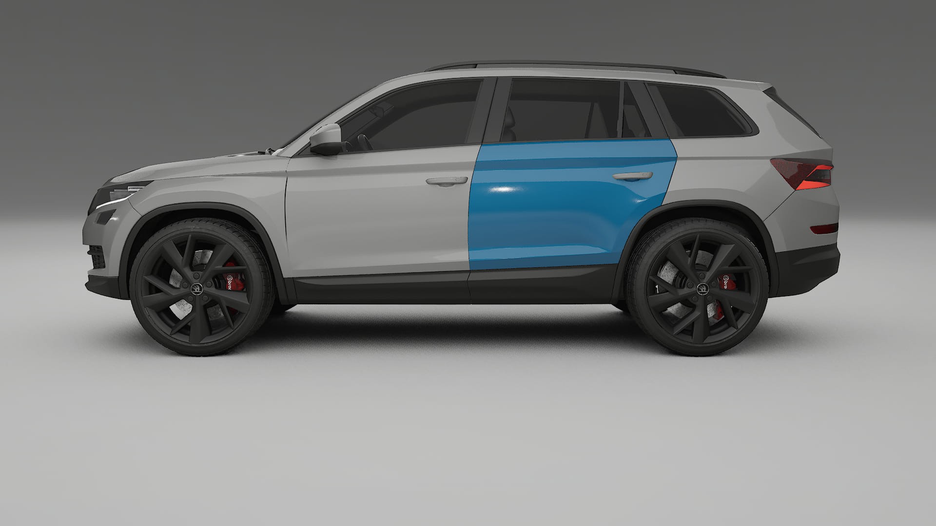 Škoda Kodiaq NS7 Paint Protection Film | CrystalGuard Transparent PPF Full Pre-Cut Kit