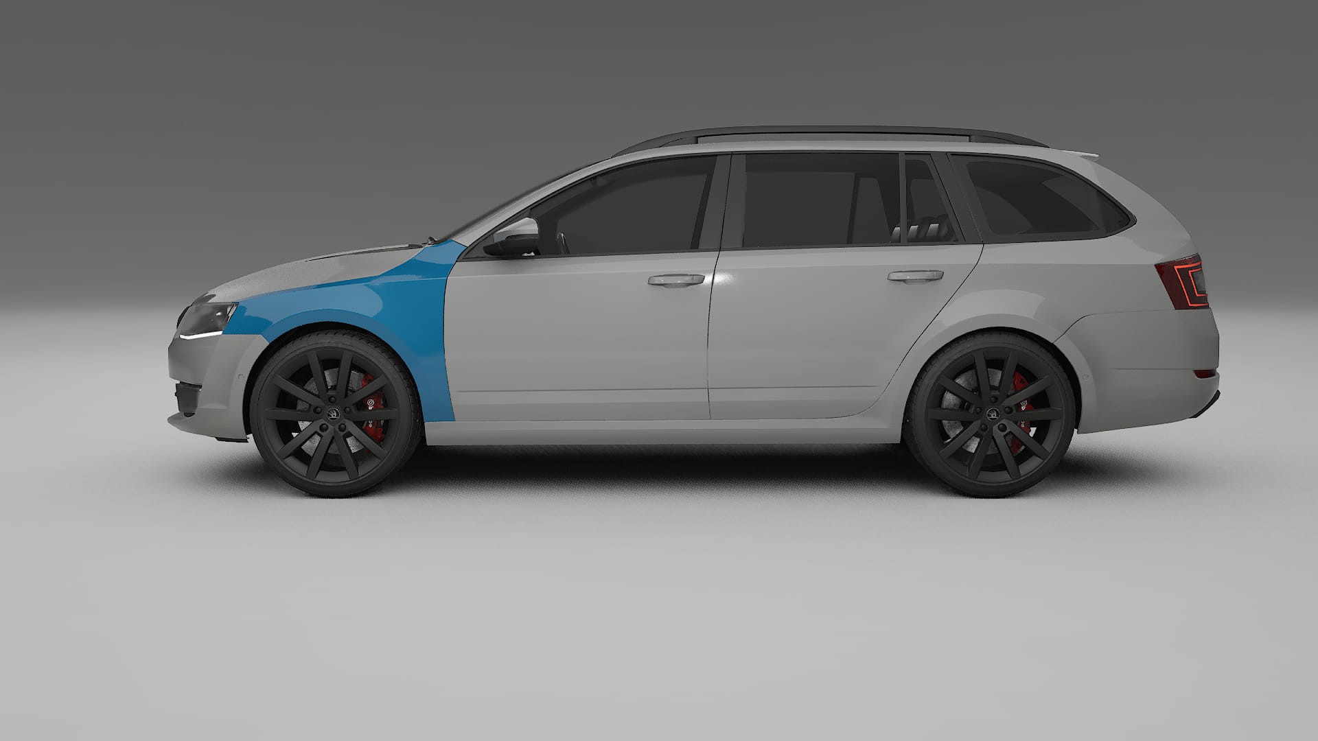 Škoda Octavia combi 5E Paint Protection Film | CrystalGuard Transparent PPF Full Pre-Cut Kit