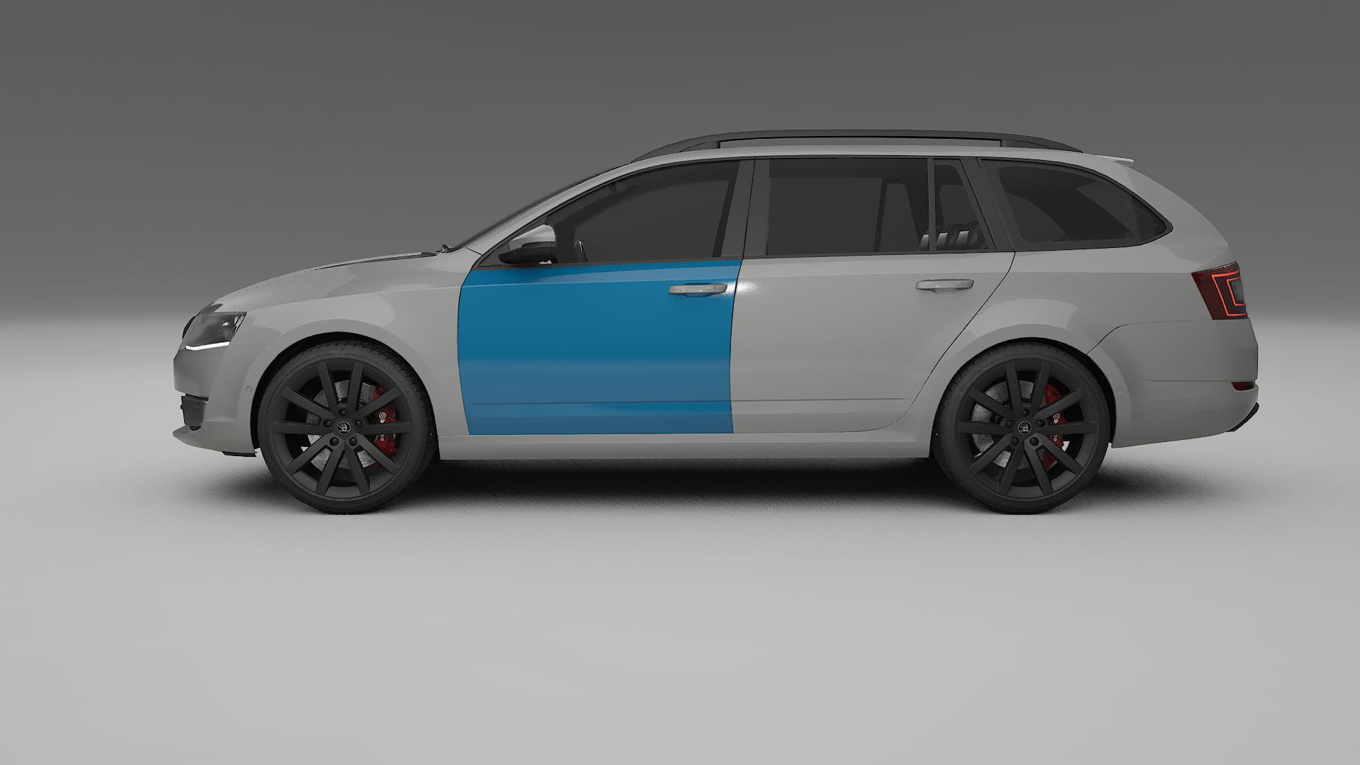 Škoda Octavia combi 5E Paint Protection Film | CrystalGuard Transparent PPF Full Pre-Cut Kit