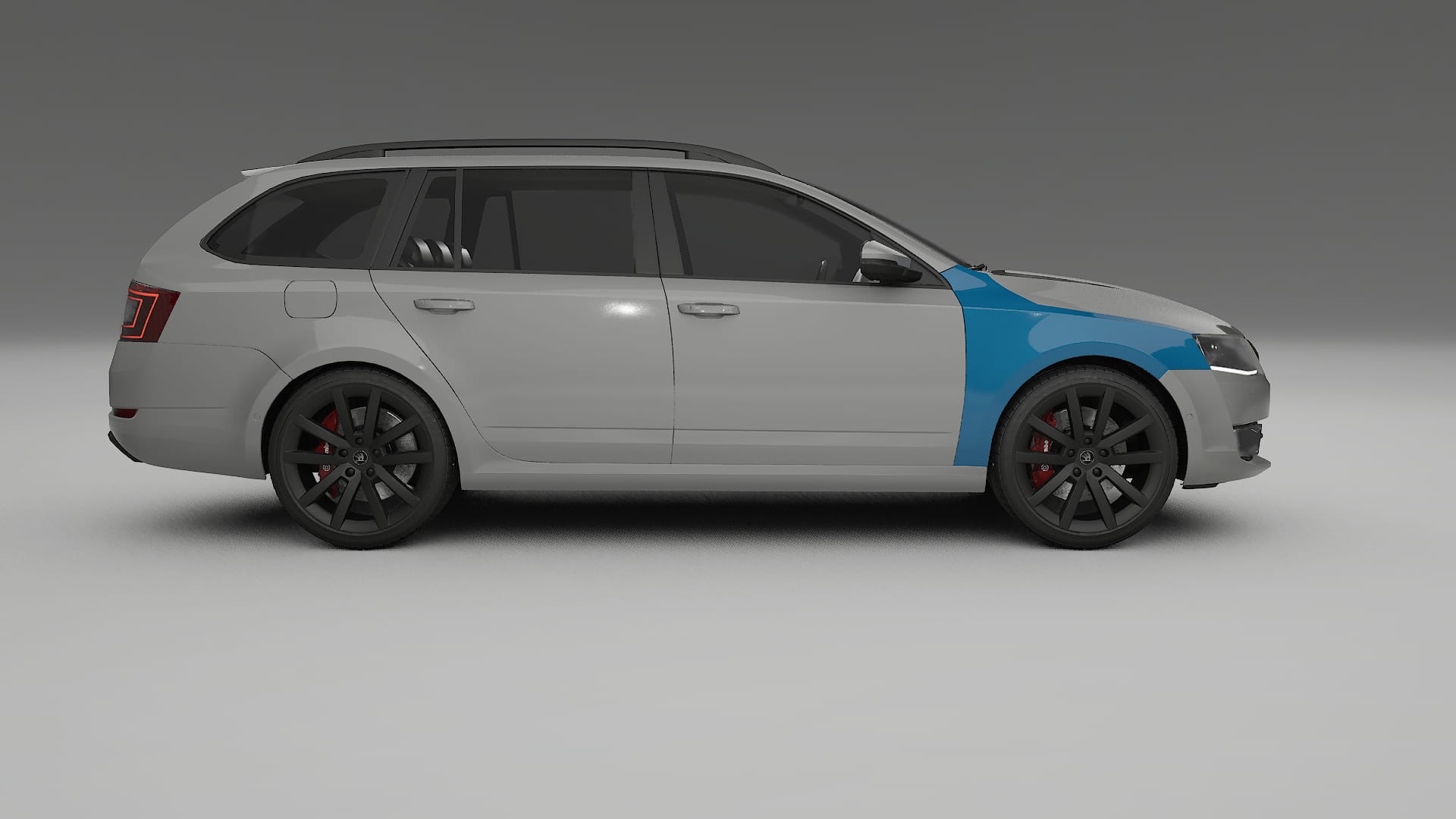 Škoda Octavia kombi 5E Lackschutzfolie | CrystalGuard Transparente PPF Komplett-Vorgeschnittener Kit