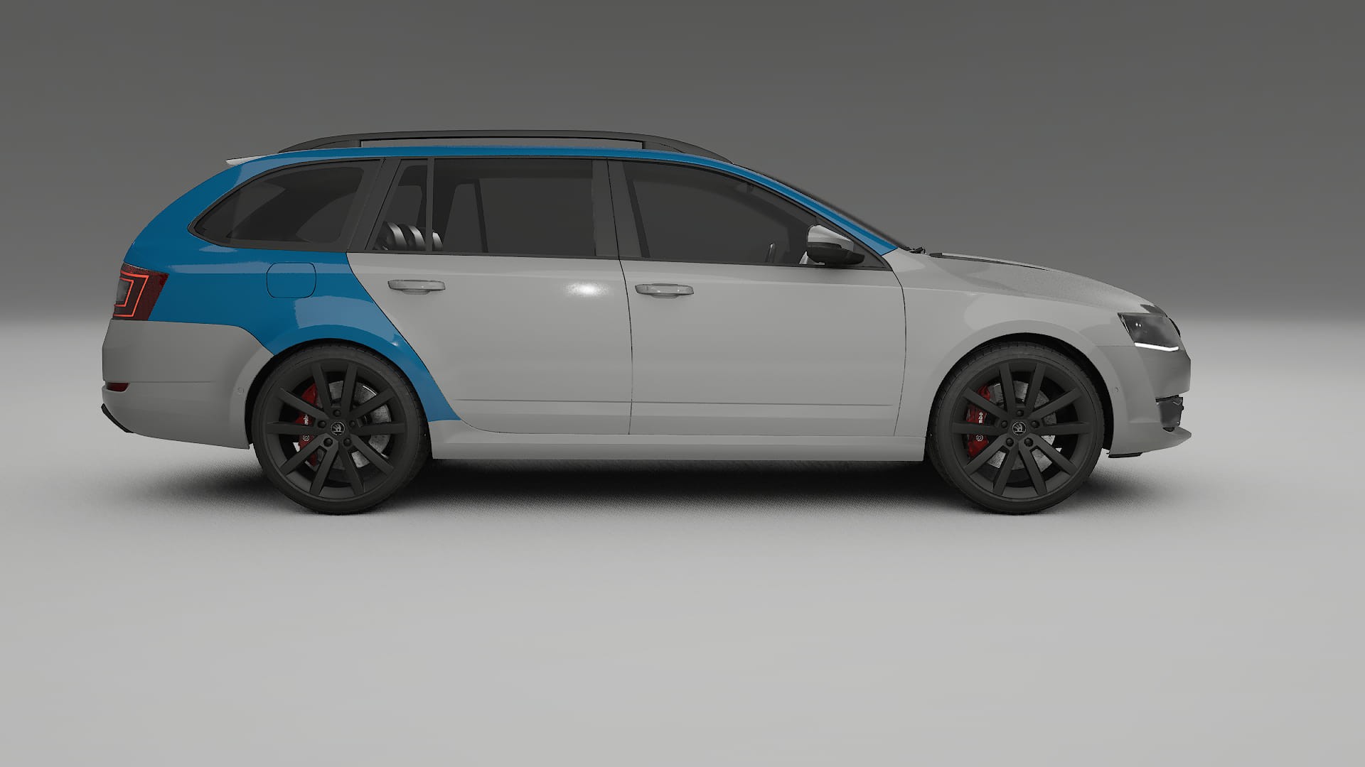 Škoda Octavia combi 5E Paint Protection Film | CrystalGuard Transparent PPF Full Pre-Cut Kit