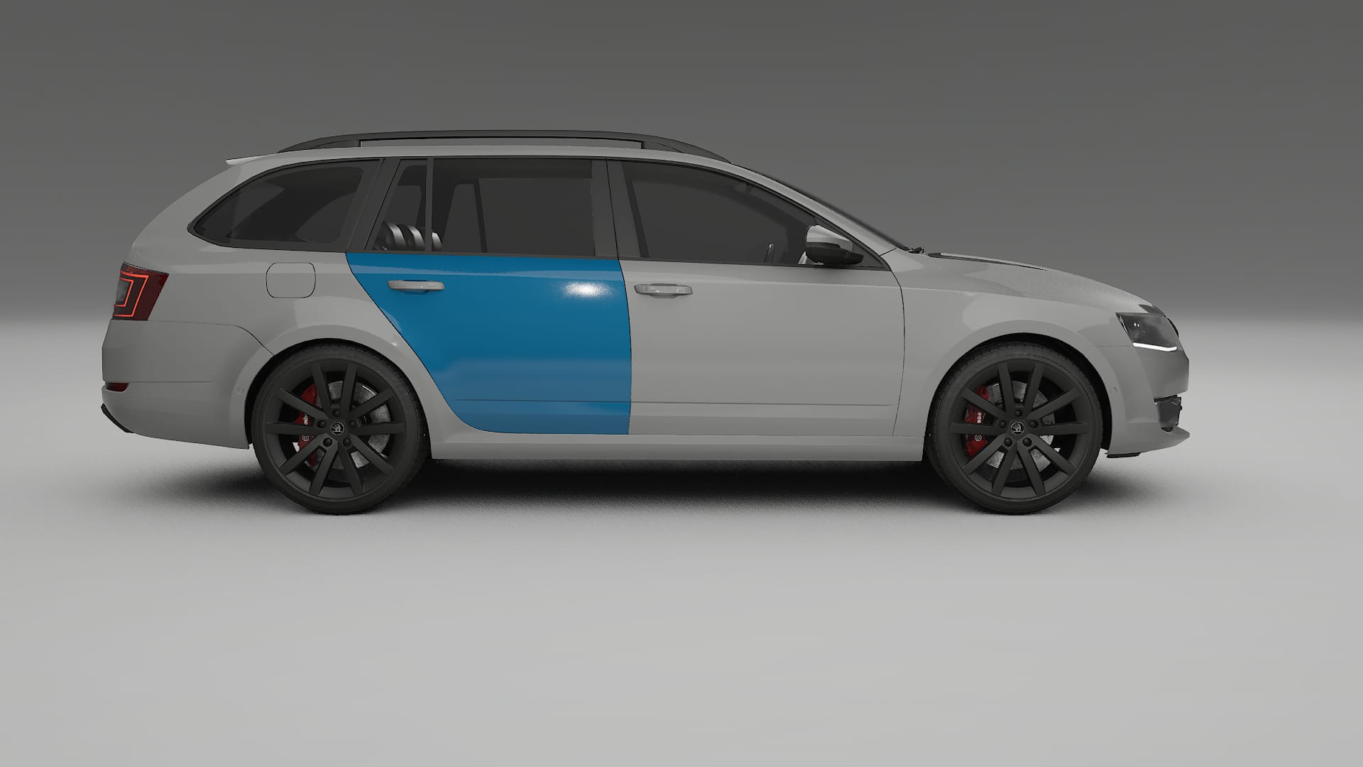Škoda Octavia combi 5E Paint Protection Film | CrystalGuard Transparent PPF Full Pre-Cut Kit