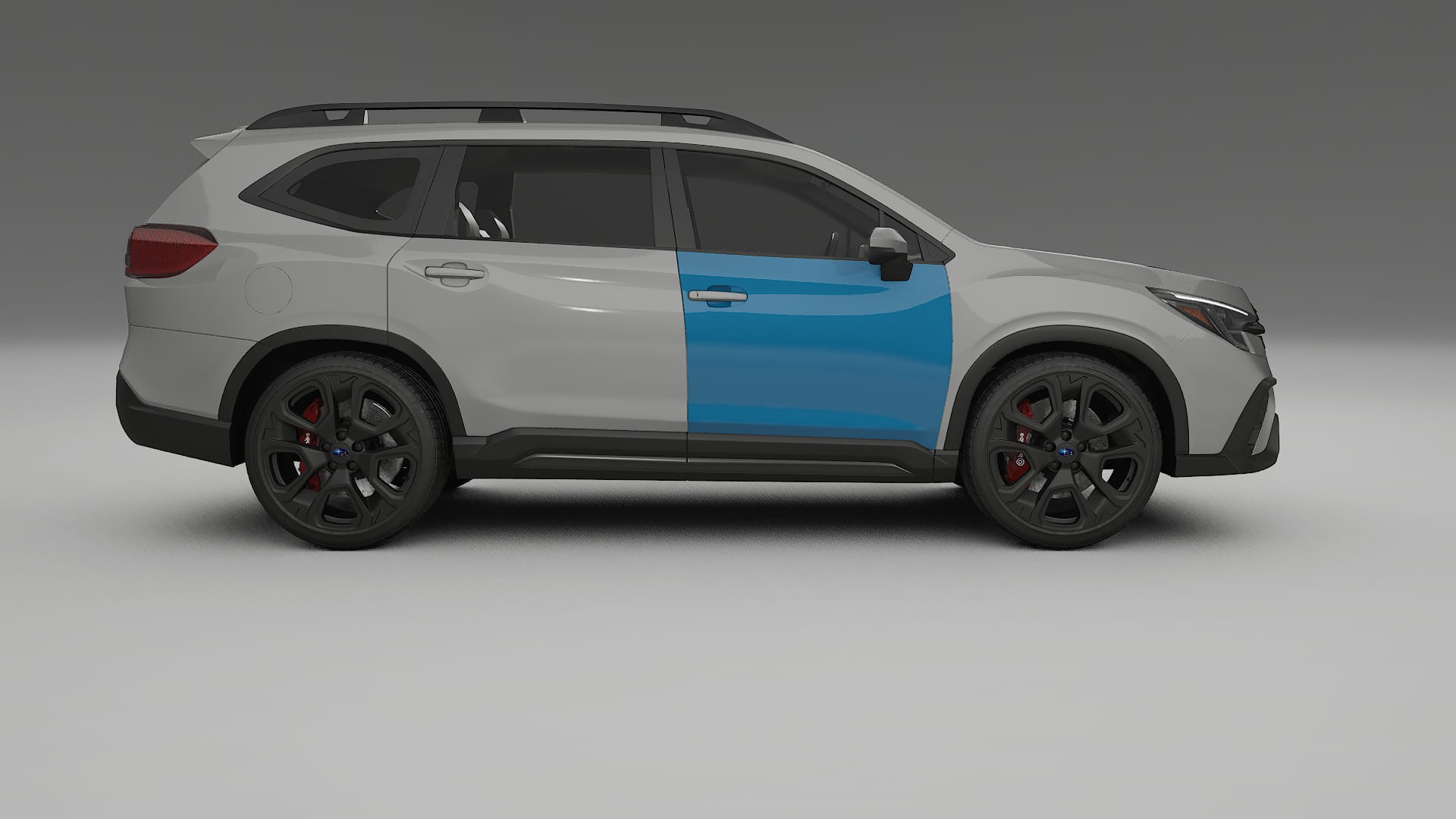 Subaru Ascent BT facelift Lackschutzfolie | CrystalGuard Transparente PPF Komplett-Vorgeschnittener Kit