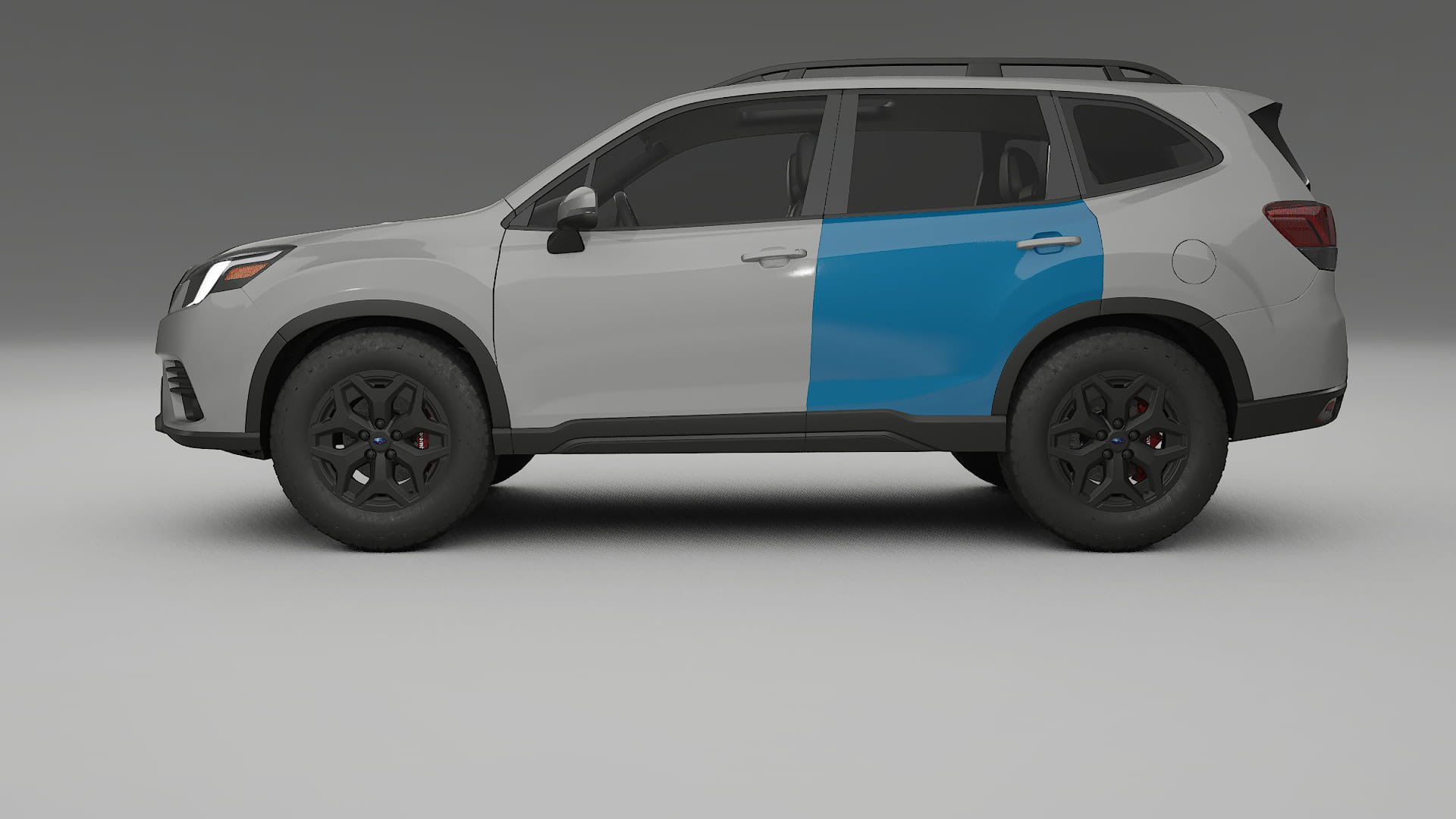 Subaru Forester V SK facelift Paint Protection Film | CrystalGuard Transparent PPF Full Pre-Cut Kit