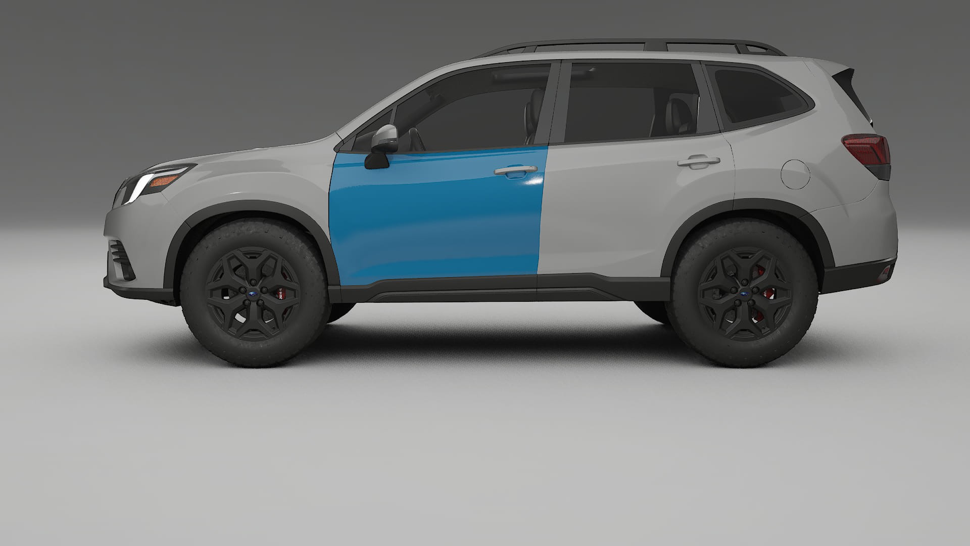 Subaru Forester V SK facelift Paint Protection Film | CrystalGuard Transparent PPF Full Pre-Cut Kit